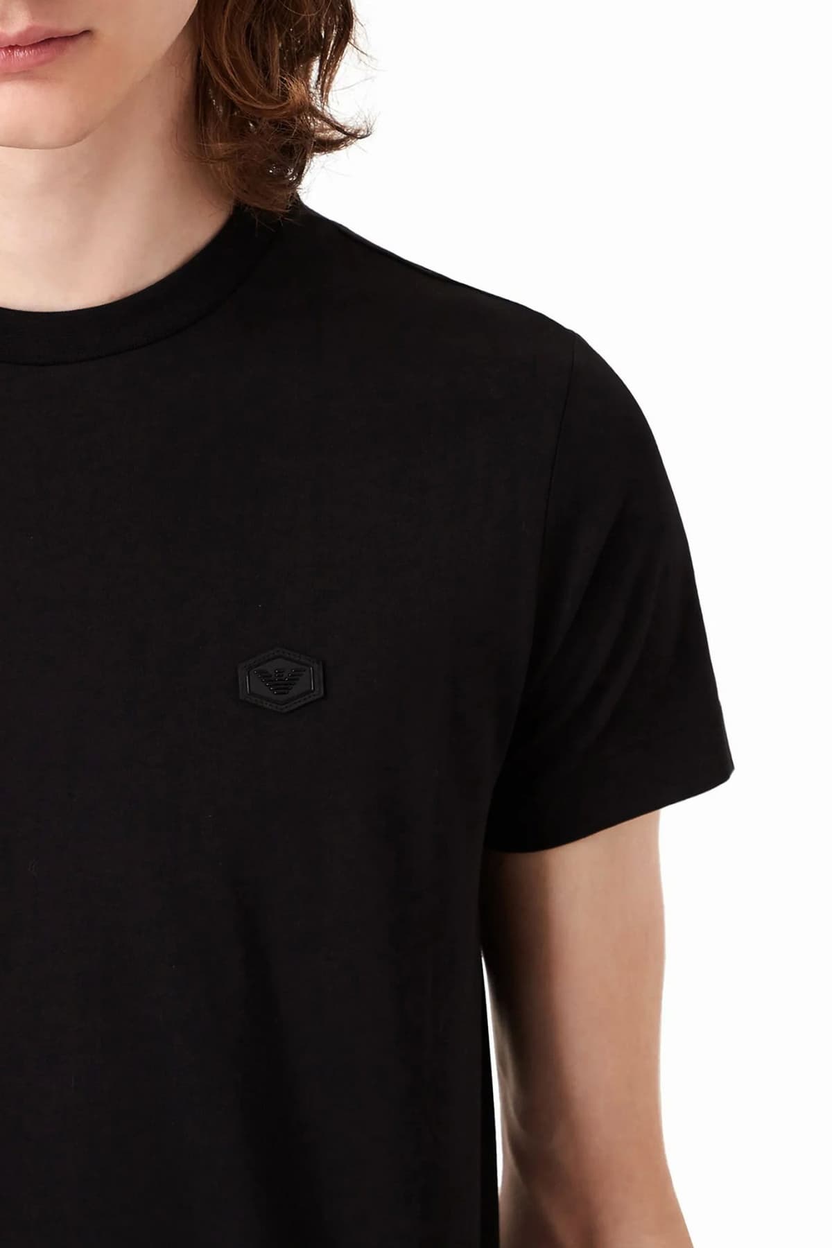 EMPORIO ARMANI T-SHIRT 8N1TQ61JRGZ-0999 Black