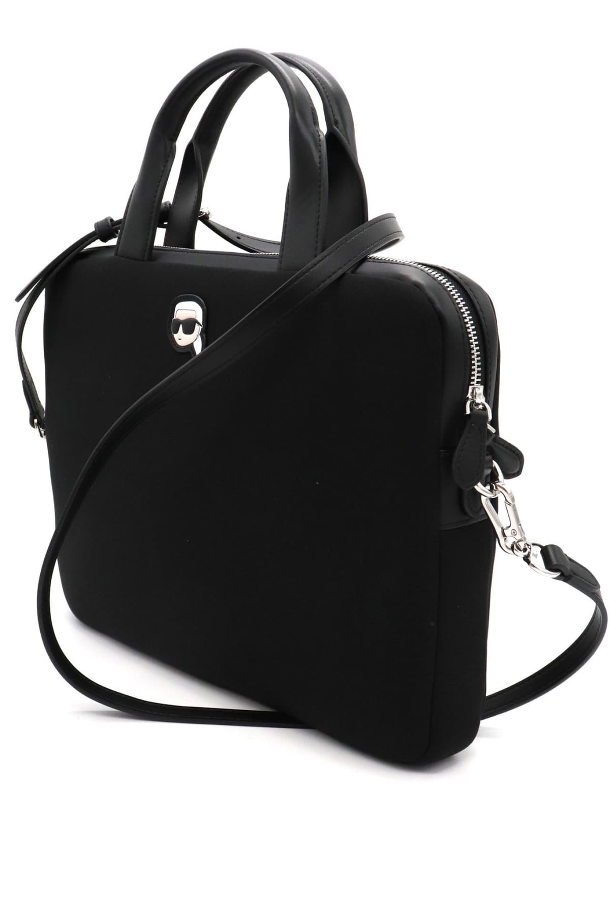 KARL LAGERFELD ΤΣΑΝΤΑΚΙ LAPTOP K/IKON NEOPREN ΜΑΥΡΟ