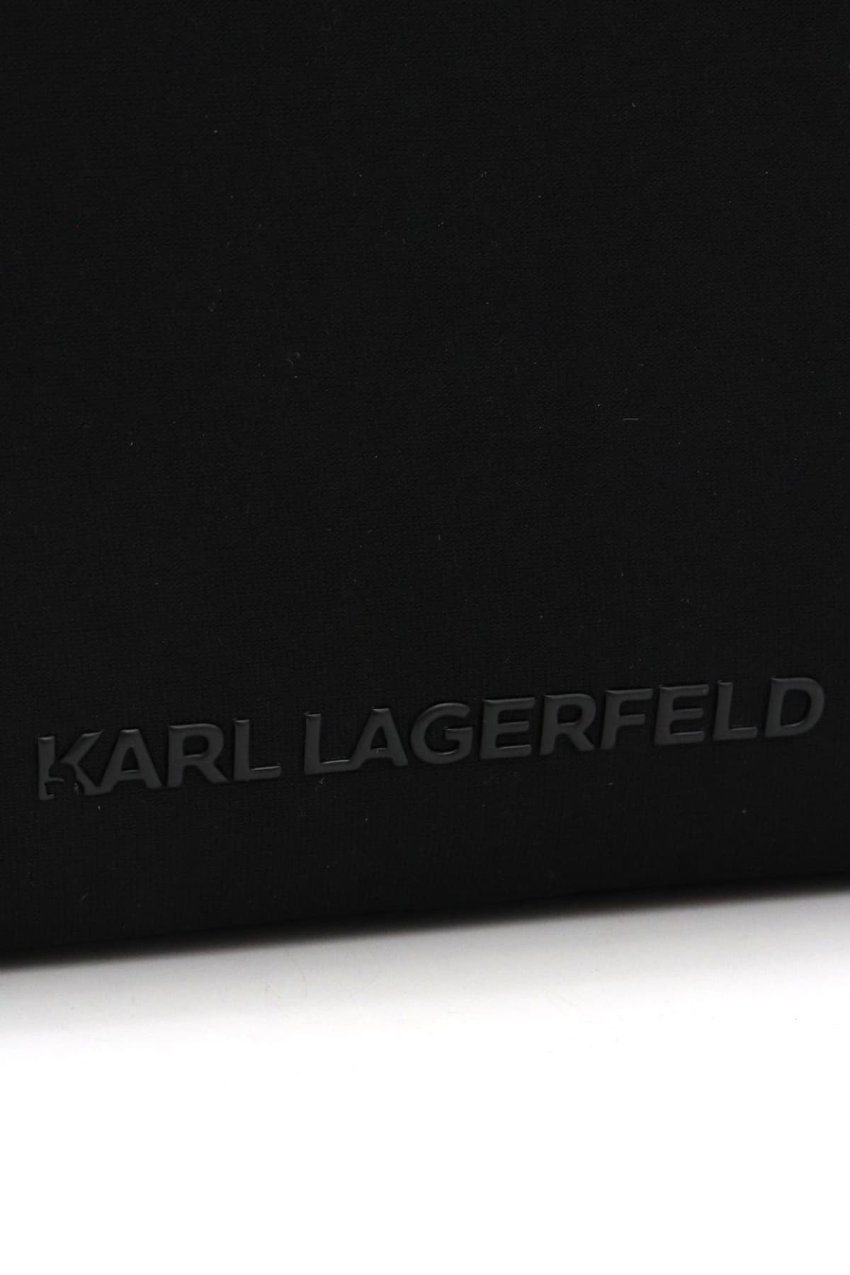 KARL LAGERFELD ΤΣΑΝΤΑΚΙ LAPTOP K/IKON NEOPREN ΜΑΥΡΟ