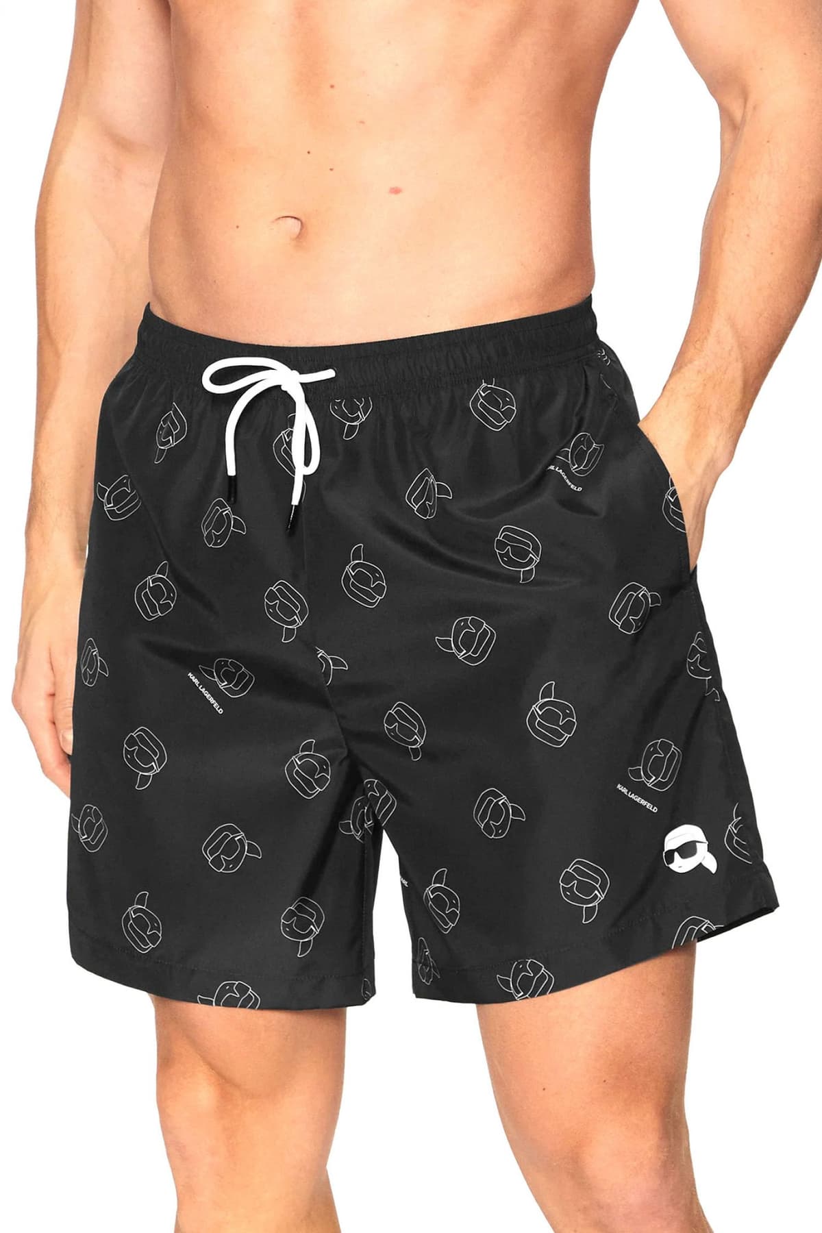 Men's Swimwear Karl Lagerfeld Black