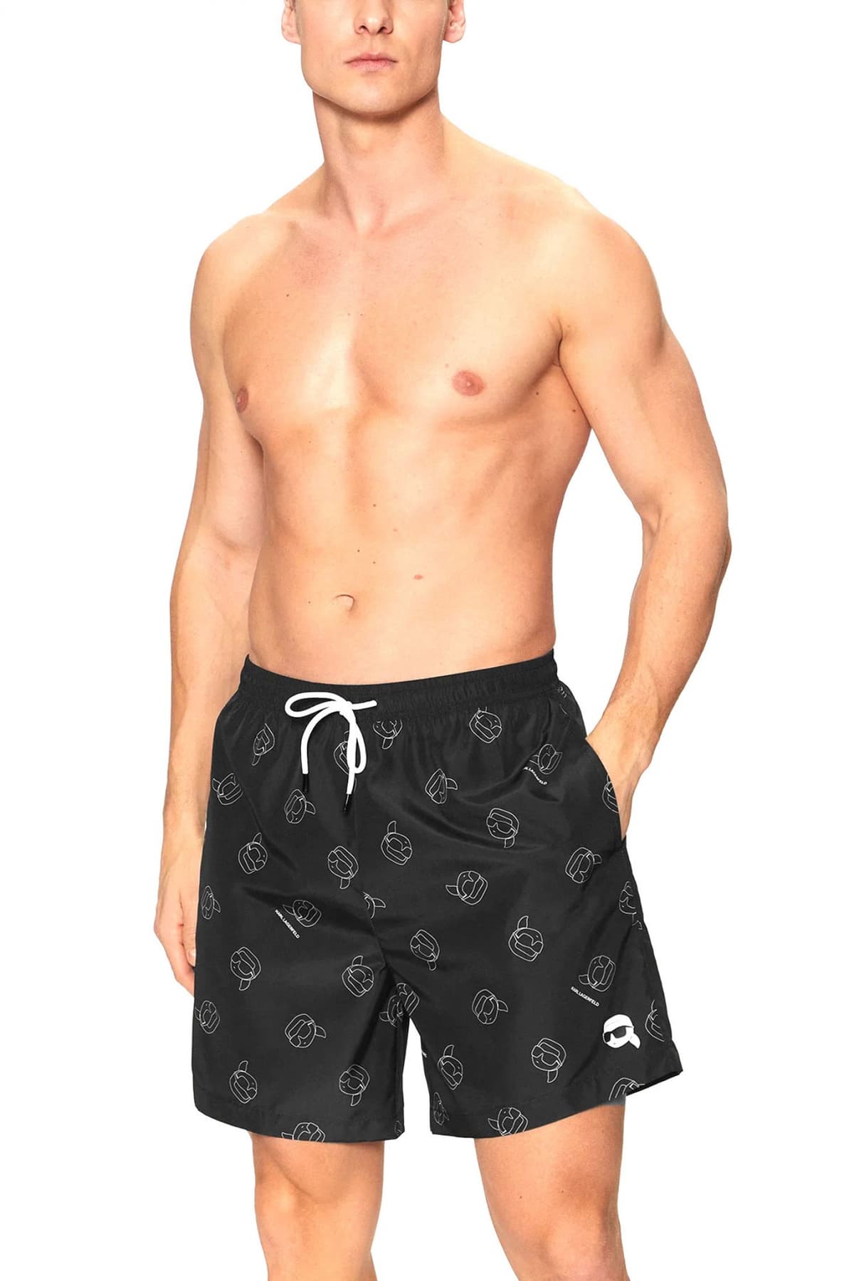 Men's Swimwear Karl Lagerfeld Black