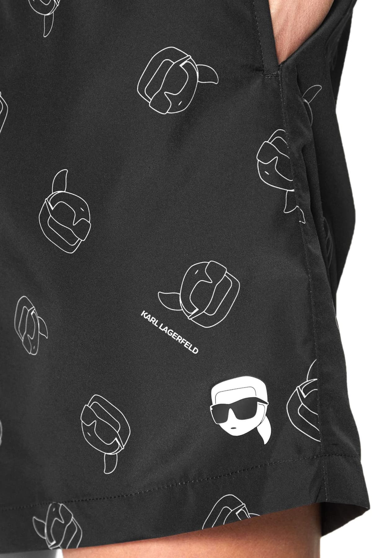Men's Swimwear Karl Lagerfeld Black