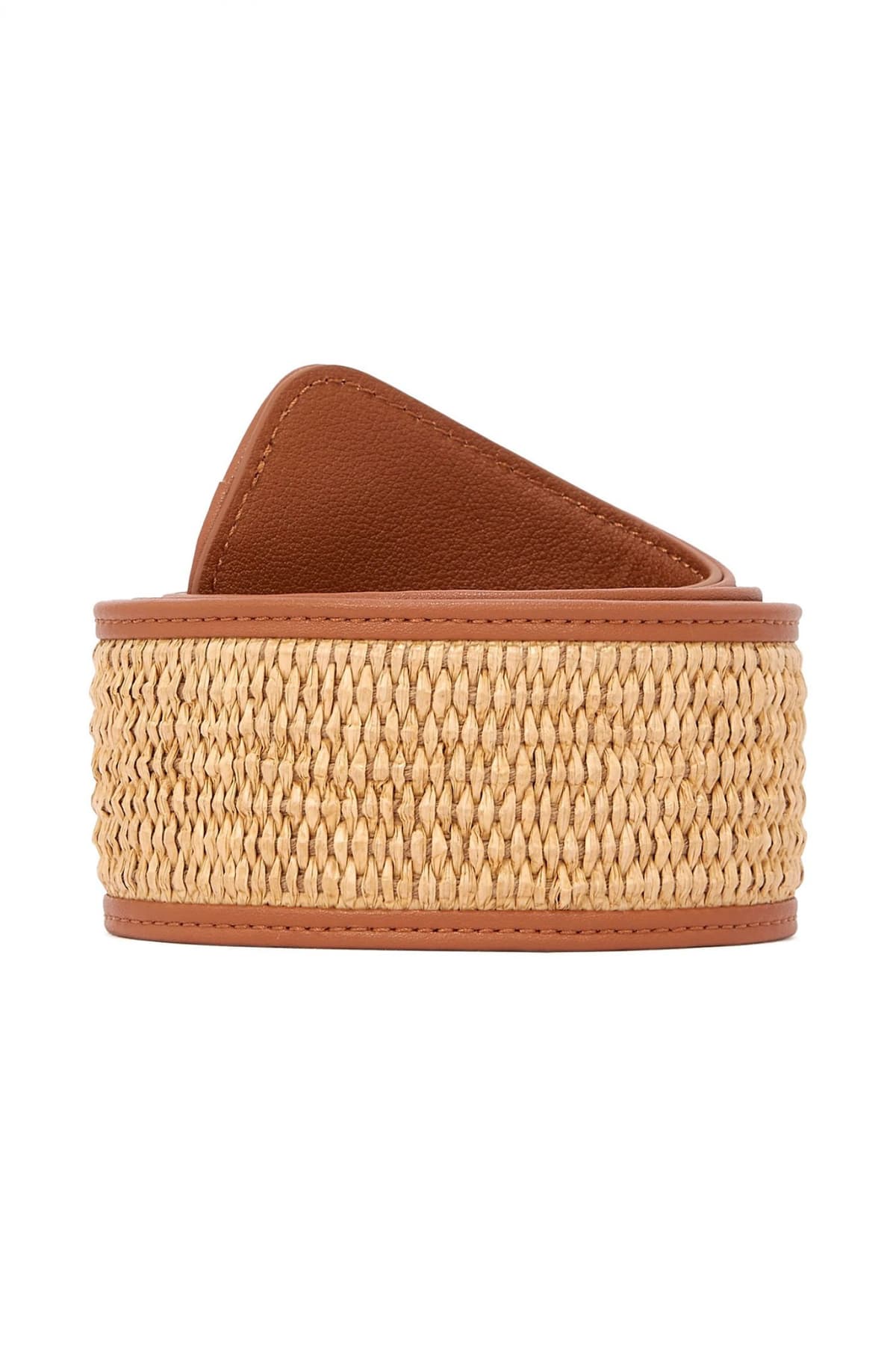 KARL LAGERFELD ΖΩΝΗ K/AUTOGRAPH RAFFIA H5 BELT LOGO ΜΠΕΖ