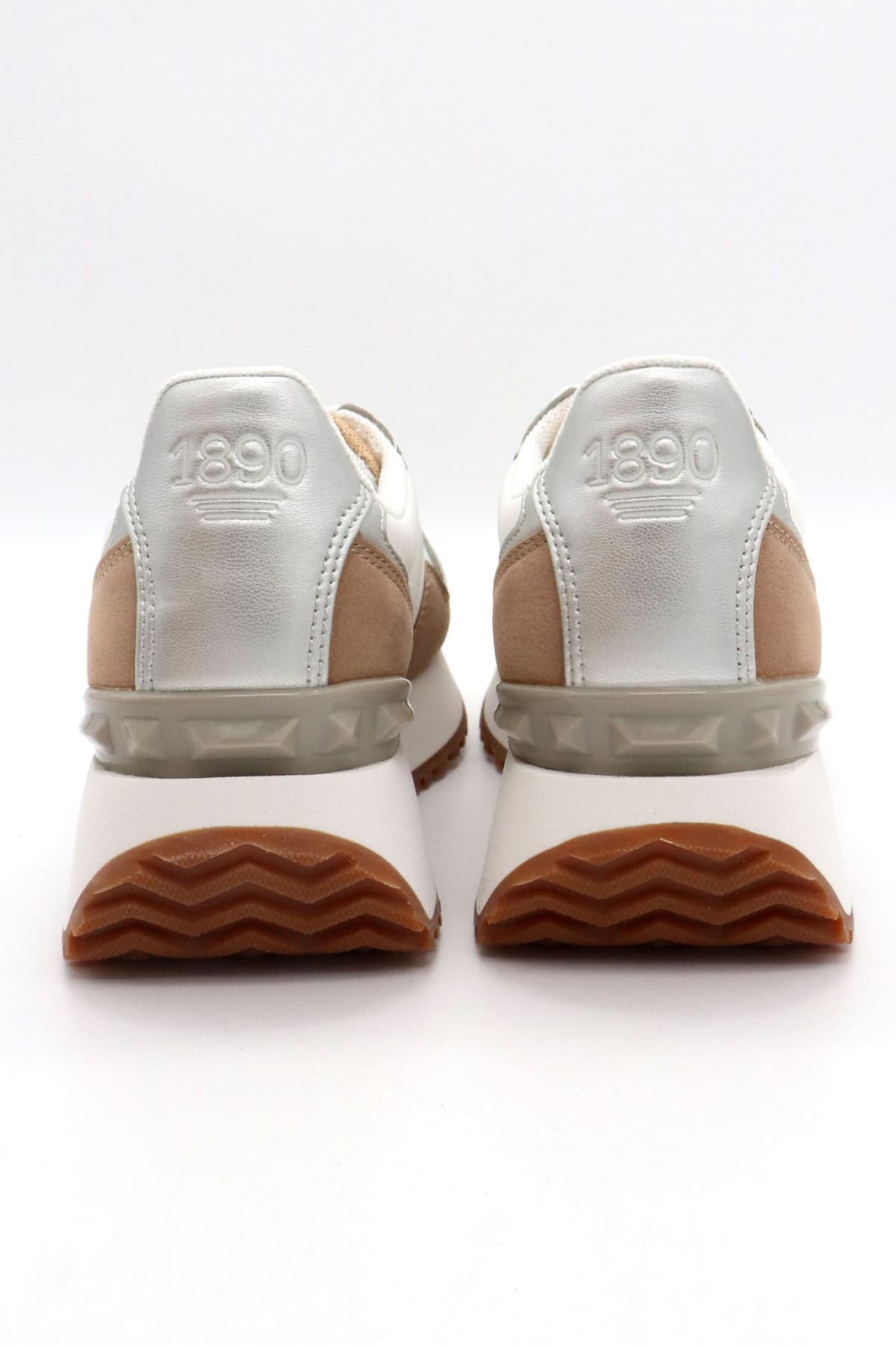 U.S. POLO ASSN. ΠΑΠΟΥΤΣΙΑ SNEAKERS ΣΤΡΑΣ ΣΟΥΕΤ ΛΕΠΤΟΜΕΡΕΙΕΣ LOGO MΠΕΖ/ΛΕΥΚΟ