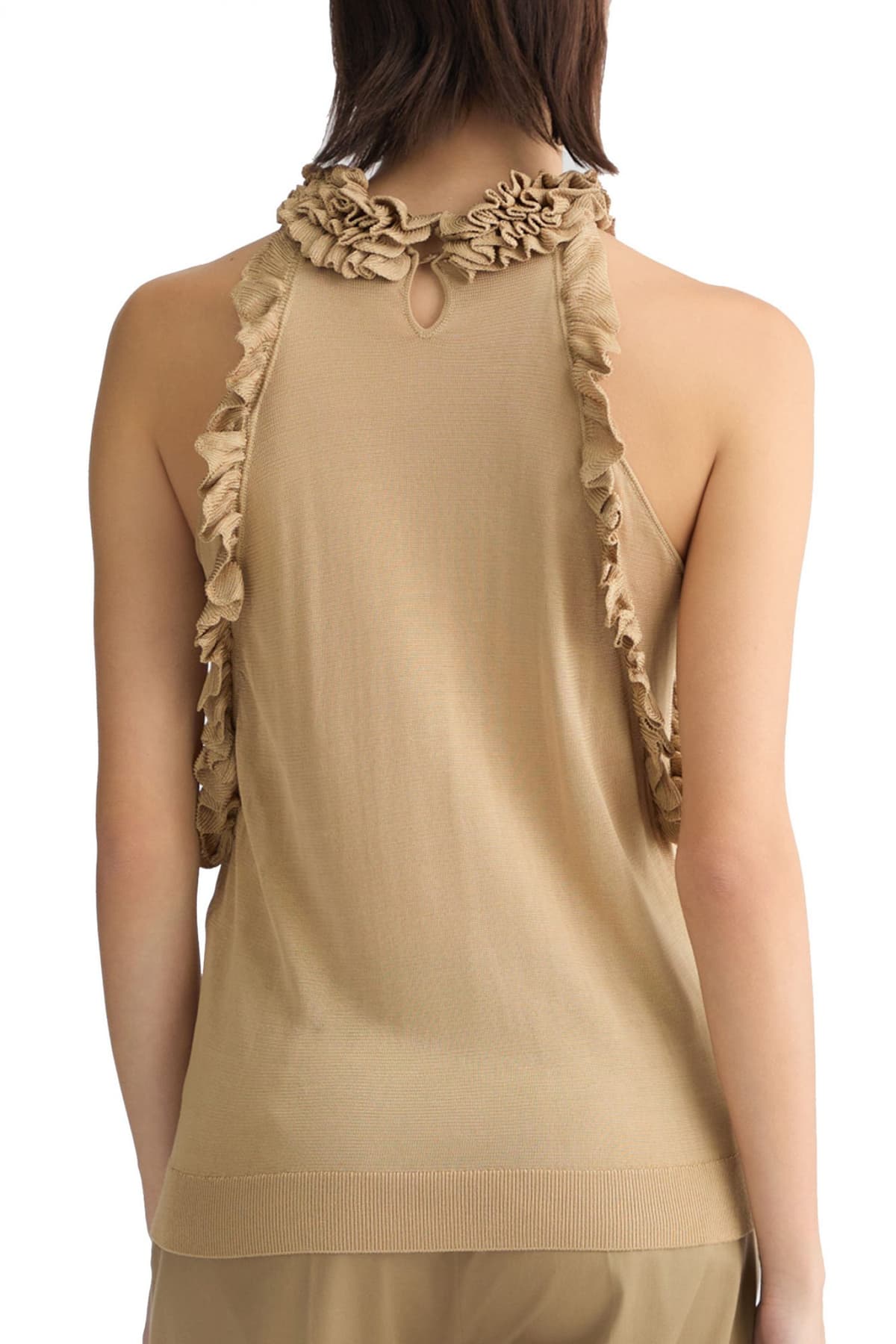 LIU-JO BETTER TOP ΠΛΕΚΤΟ ΒΟΛΑΝ ΜΠΕΖ