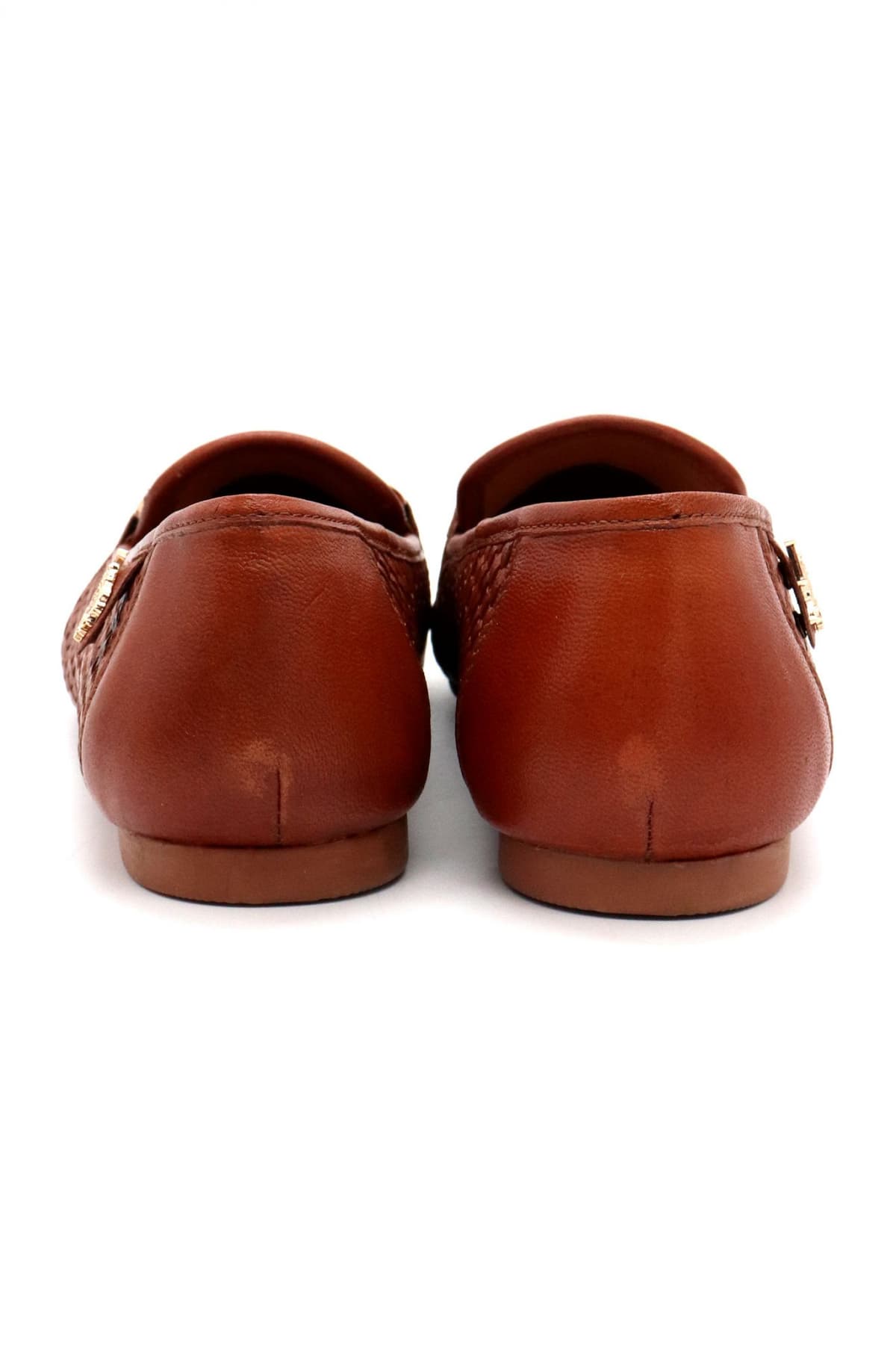 U.S.POLO ASSN ΠΑΠΟΥΤΣΙΑ MOKAΣΙΝΙΑ ΠΛΕΞΗ ΑΓΚΡΑΦΑ ΜΕΤΑΛΛΙΚΟ LOGO ΤΑΜΠΑ