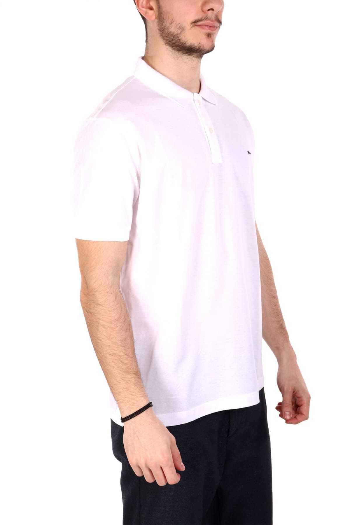 PAUL&SHARK POLO LOGO ΛΕΥΚΟ