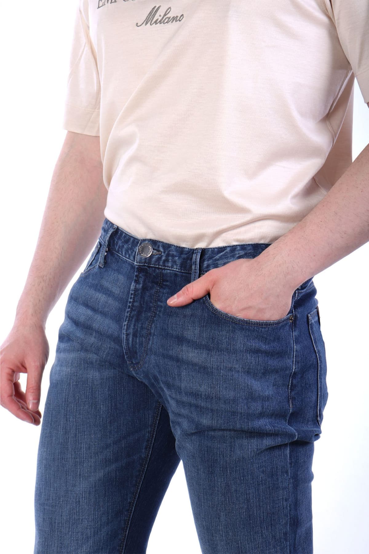 EMPORIO ARMANI ΠΑΝΤΕΛΟΝΙ JEANS J06 SLIM FIT ΜΠΛΕ