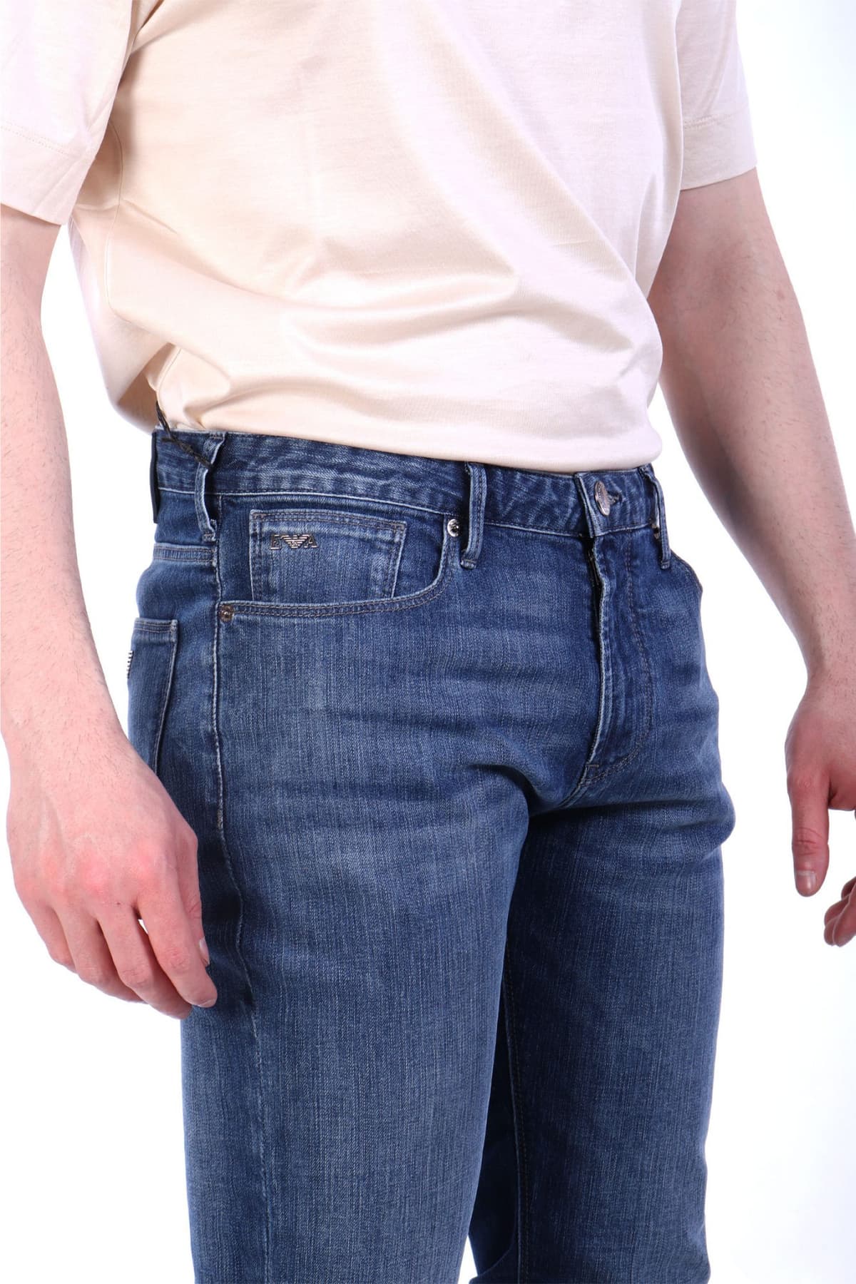 EMPORIO ARMANI ΠΑΝΤΕΛΟΝΙ JEANS J06 SLIM FIT ΜΠΛΕ