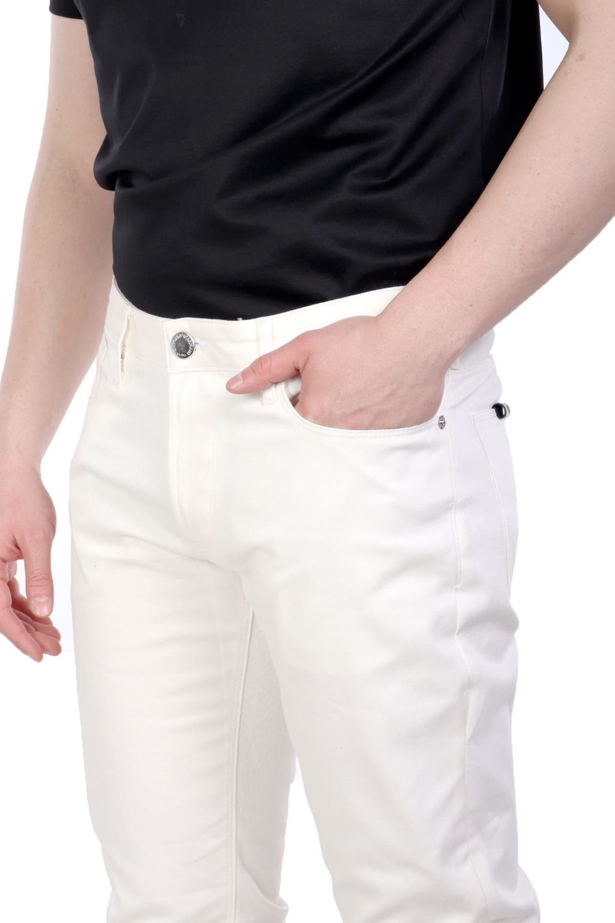 Men's Pants Emporio Armani White