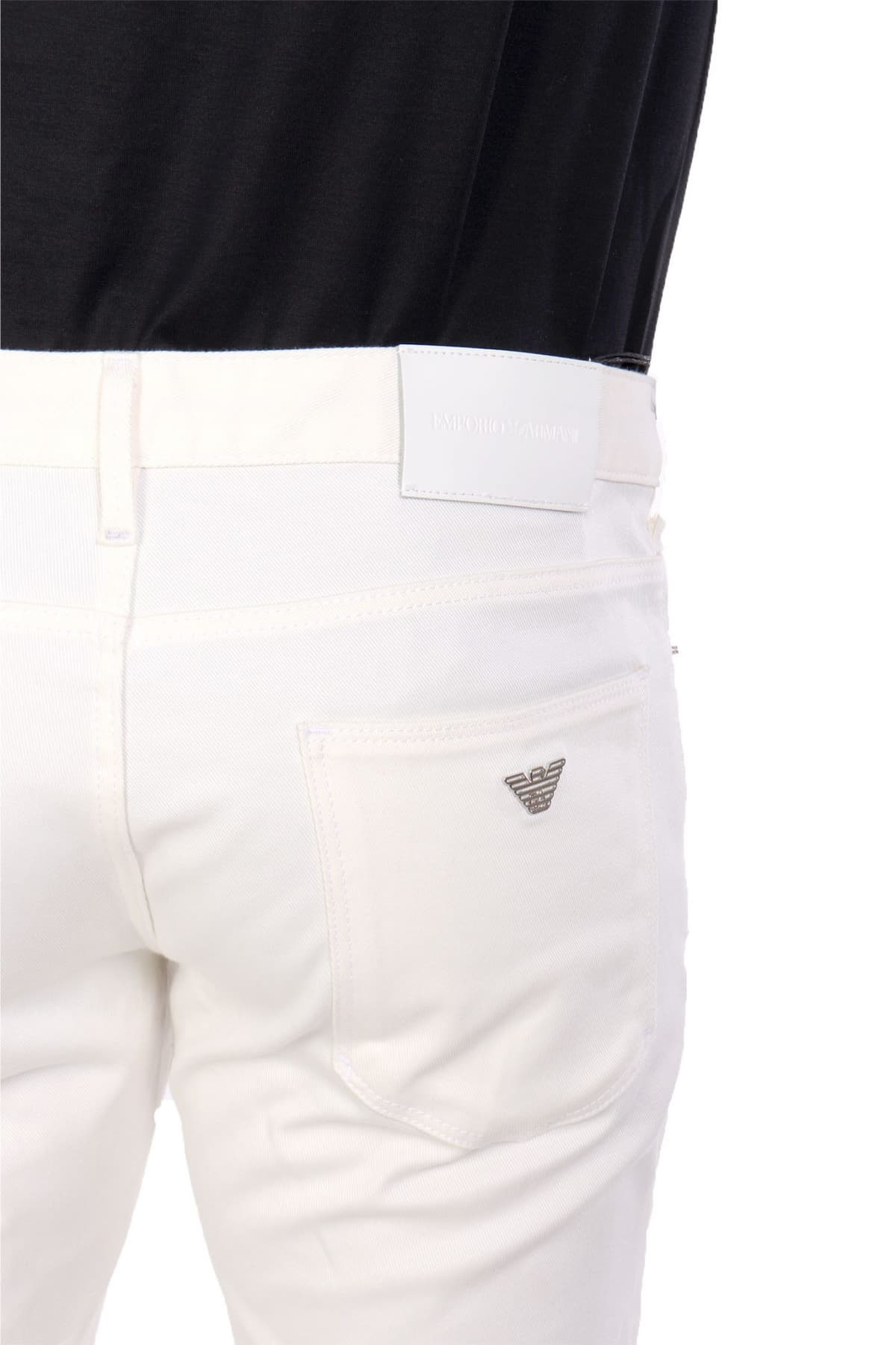 Men's Pants Emporio Armani White