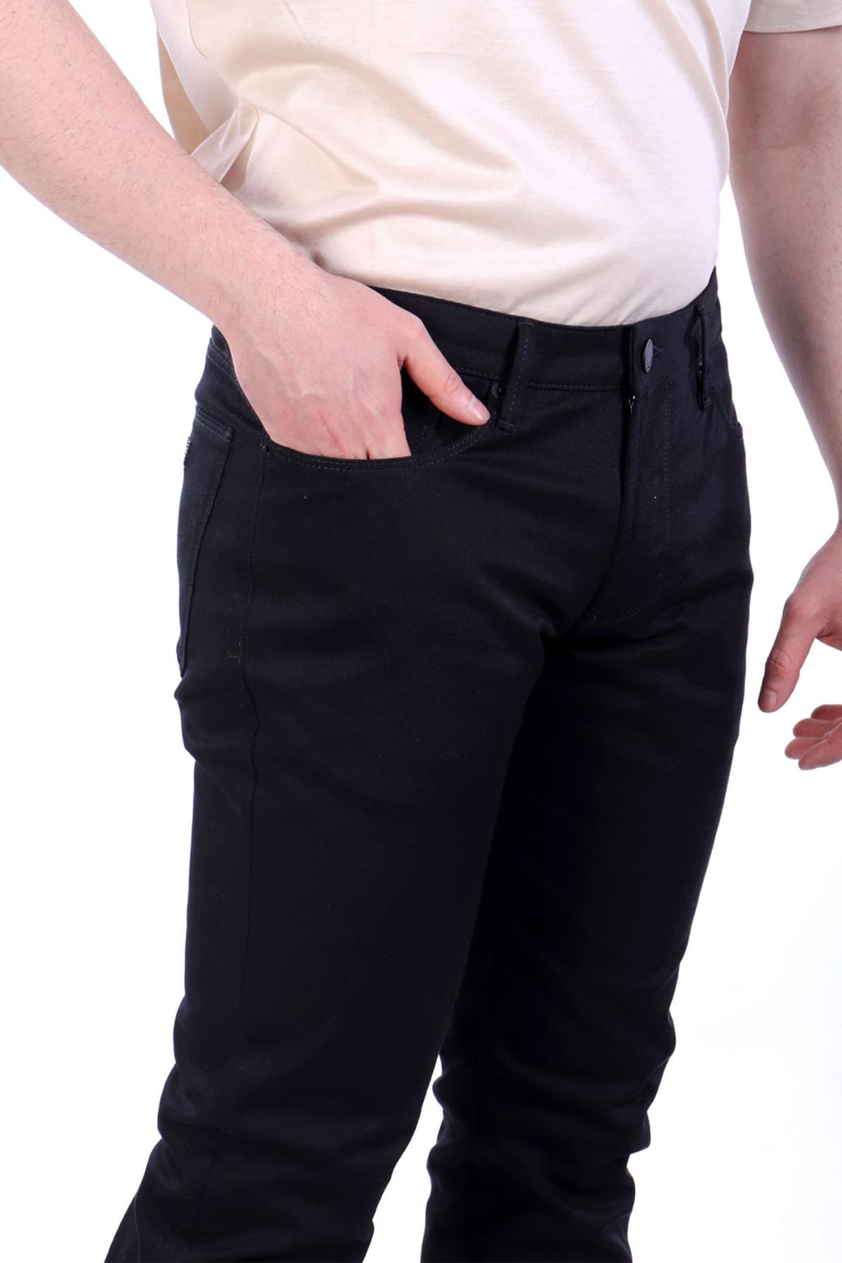 EMPORIO ARMANI ΠΑΝΤΕΛΟΝΙ 5ΤΣΕΠΟ J06 SLIM FIT ΜΑΥΡΟ