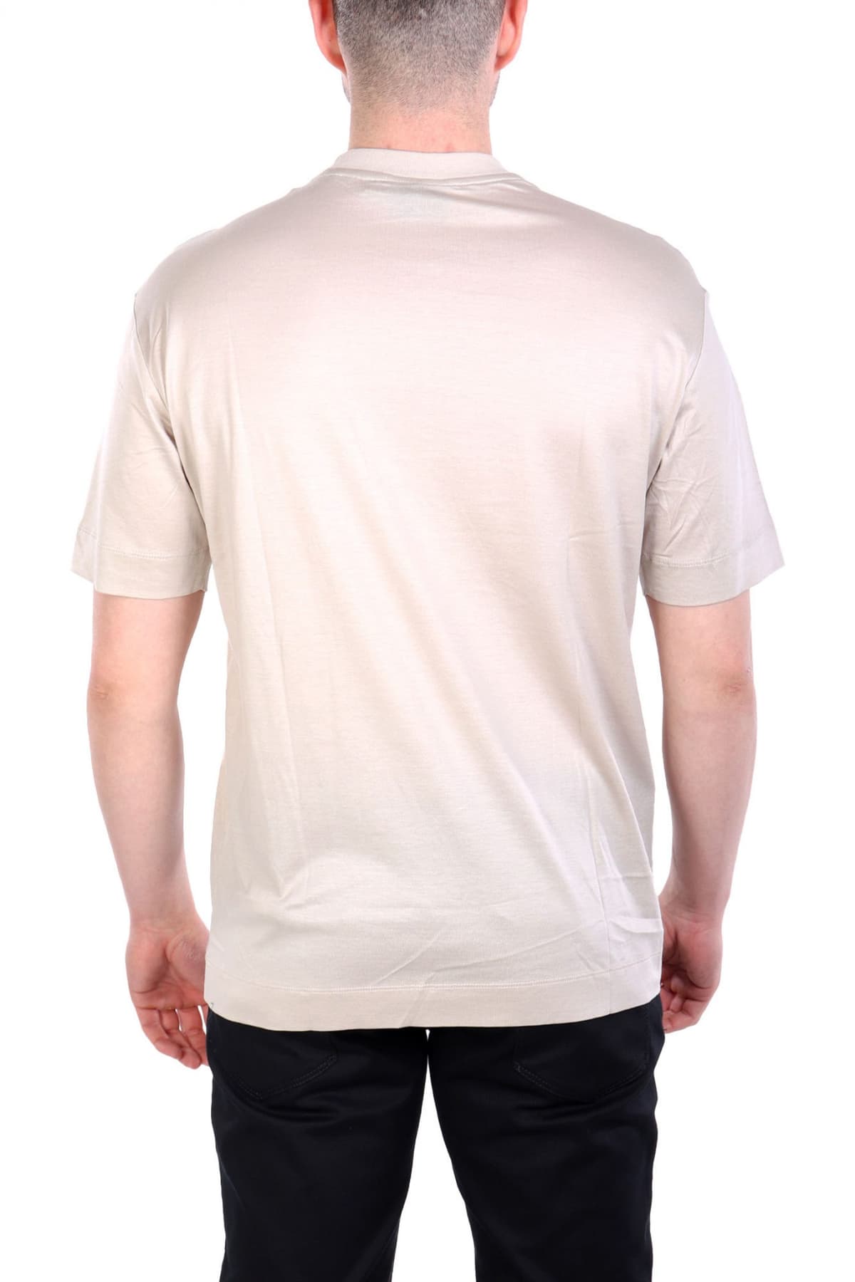 EMPORIO ARMANI T-SHIRT LOGO ΜΠΕΖ