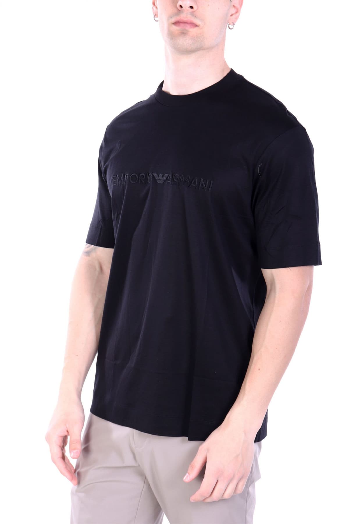EMPORIO ARMANI T-SHIRT LOGO MAYΡΟ