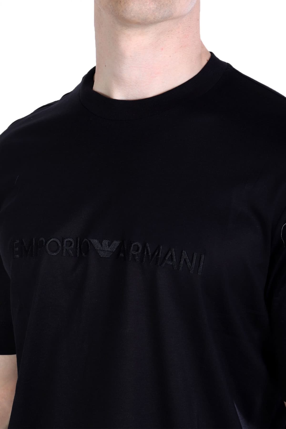 EMPORIO ARMANI T-SHIRT LOGO MAYΡΟ