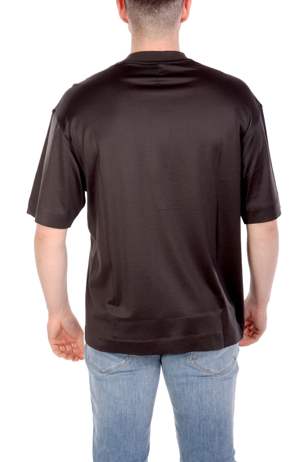 EMPORIO ARMANI T-SHIRT LOGO ΑΝΘΡΑΚΙ