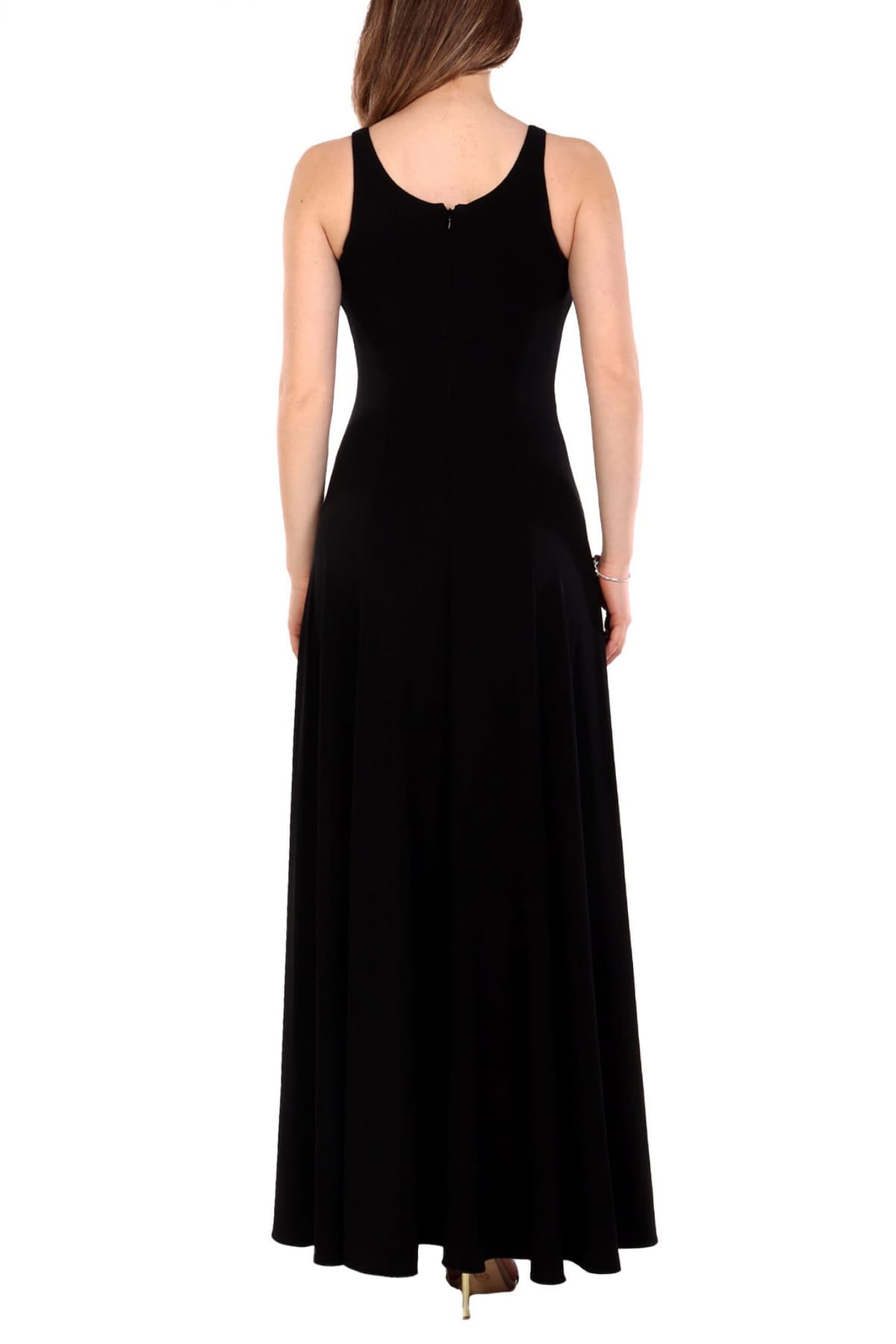 EMPORIO ARMANI ΦΟΡΕΜΑ MAXI ΑΝΟΙΓΜΑ ΚΟΡΔΟΝΙΑ ΜΠΡΟΣΤΑ ΜΑΥΡΟ