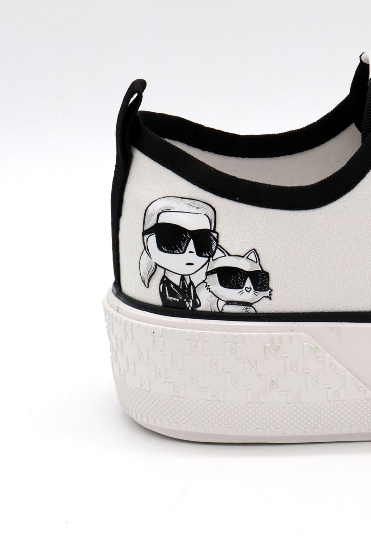 KARL LAGERFELD ΠΑΠΟΥΤΣΙΑ SNEAKERS KAMPUS MAX III TWIN KAMBAΣ LOGO ΛΕΥΚΟ