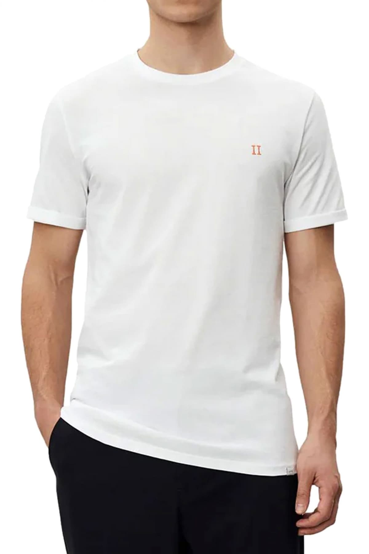 LES DEUX T-SHIRT NOREEGAARD LOGO ΛΕΥΚΟ