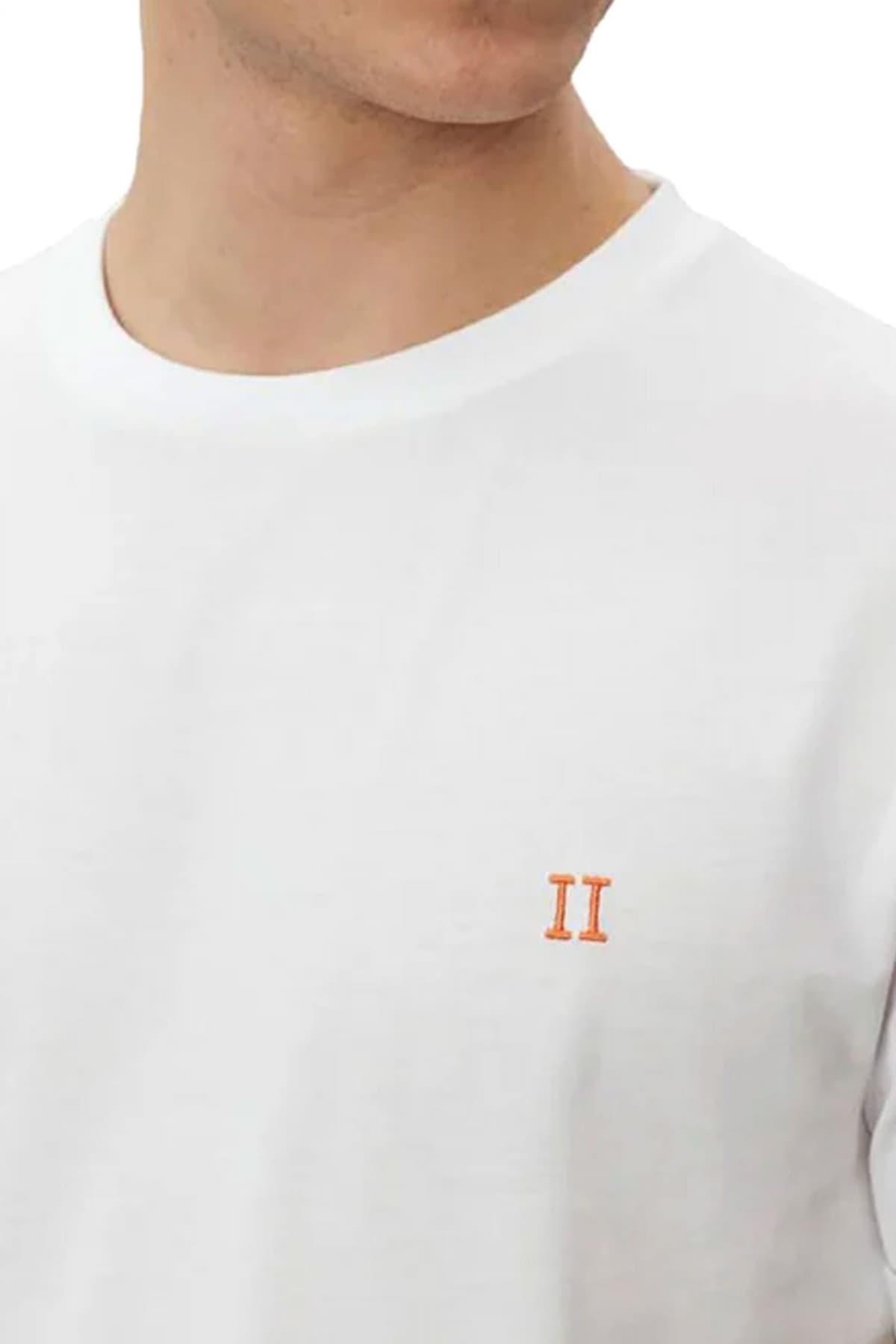 LES DEUX T-SHIRT NOREEGAARD LOGO ΛΕΥΚΟ