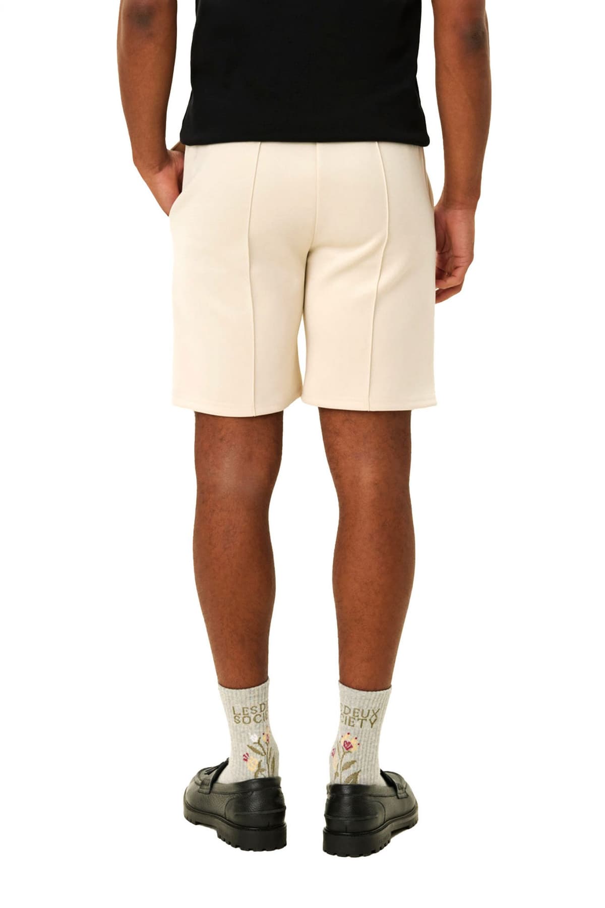 LES DEUX ΒΕΡΜΟΥΔΑ BALLIER LOGO ΕΚΡΟΥ