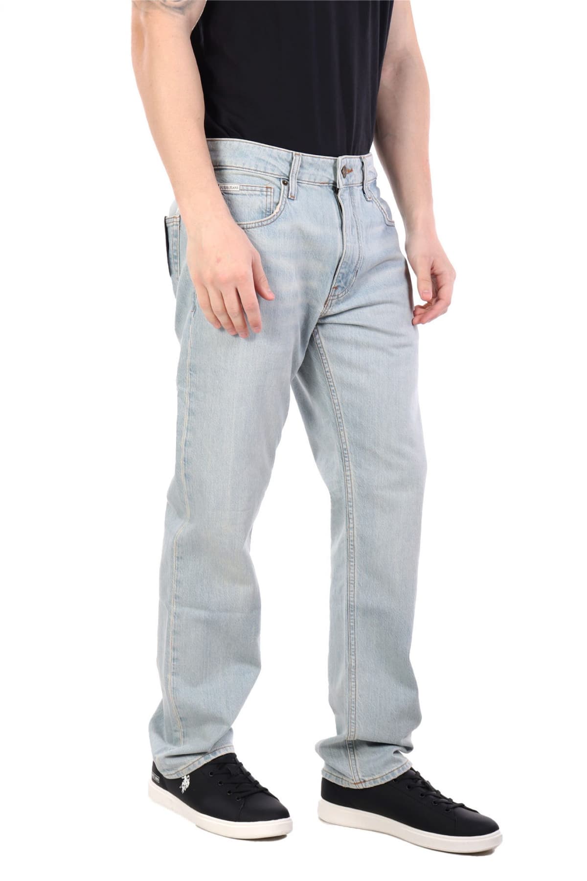 GUESS JEANS ΠΑΝΤΕΛΟΝΙ JEANS G16 STRAIGHT FIT ΓΑΛΑΖΙΟ