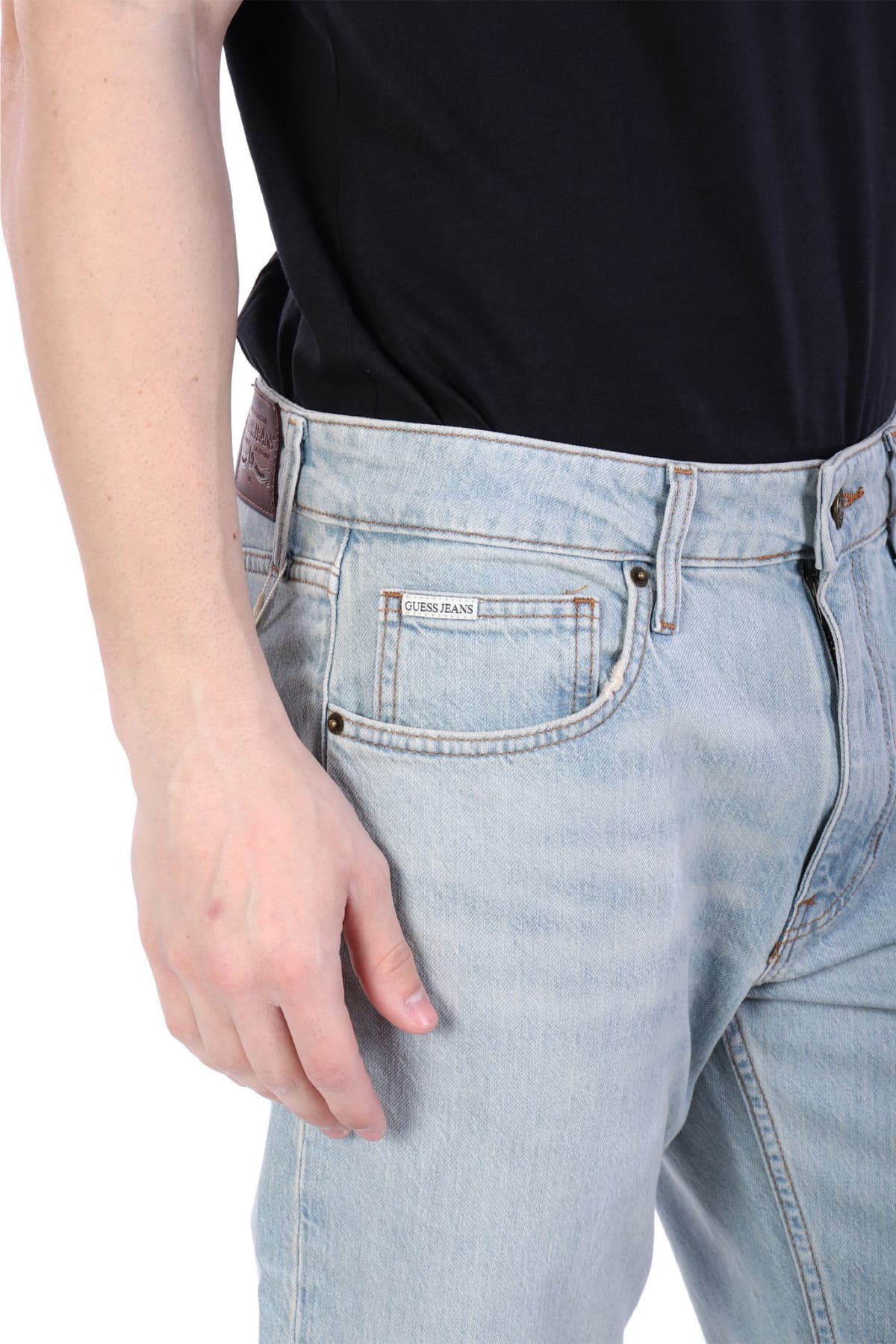 GUESS JEANS ΠΑΝΤΕΛΟΝΙ JEANS G16 STRAIGHT FIT ΓΑΛΑΖΙΟ