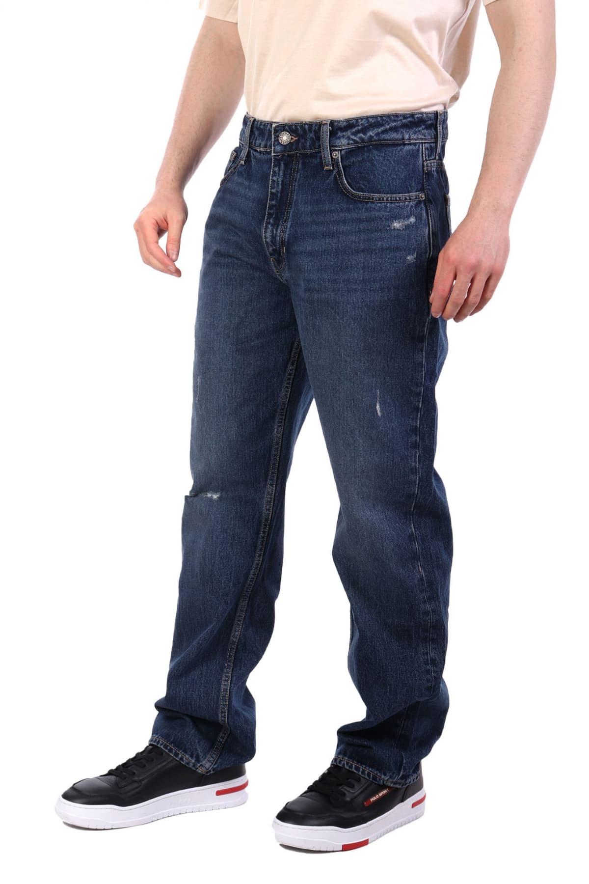 GUESS JEANS ΠΑΝΤΕΛΟΝΙ JEANS G18 RELAXED FIT ΜΠΛΕ