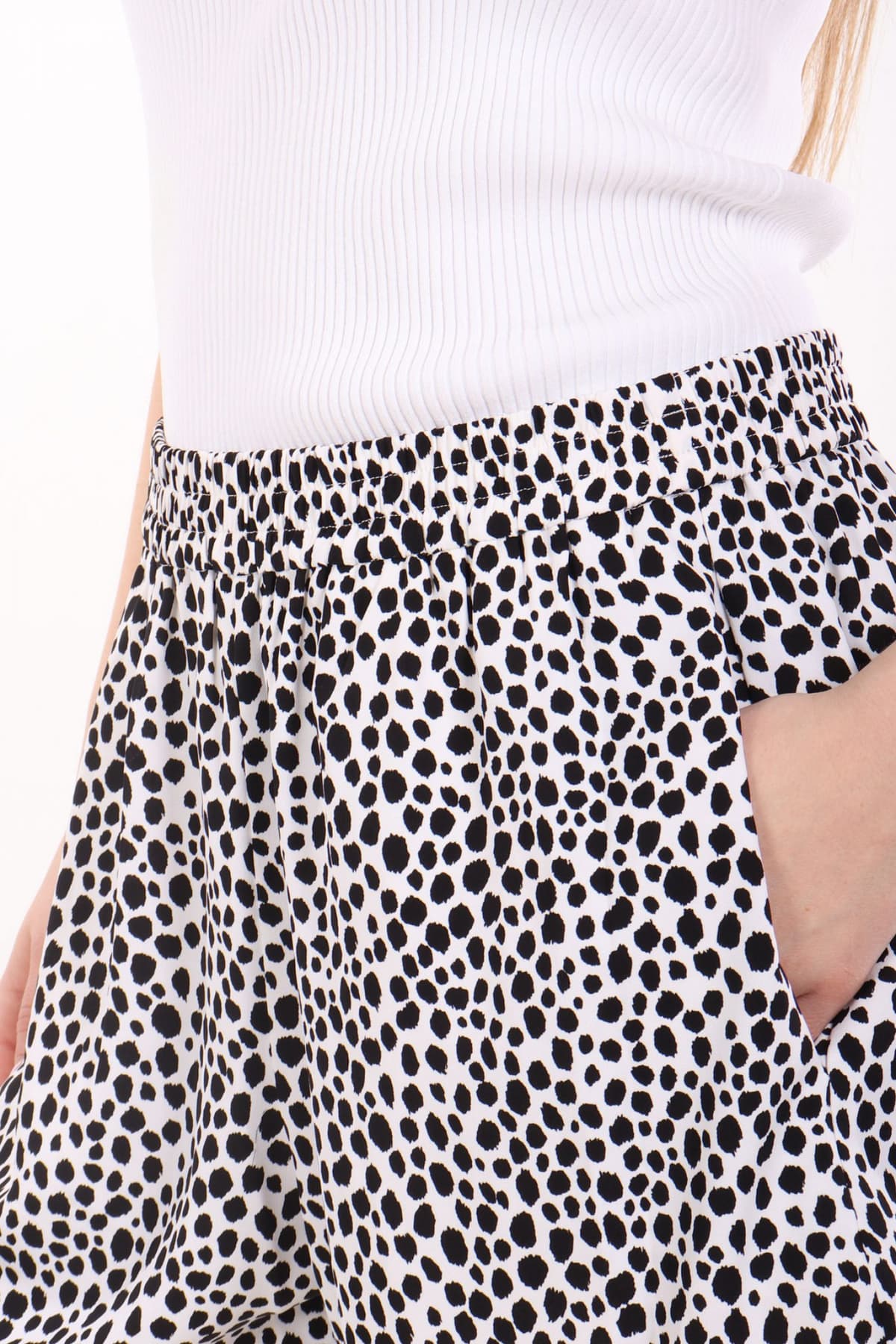 MICHAEL KORS ΣΟΡΤΣ ΠΟΥΑ ΜΑΥΡΟ-ΛΕΥΚΟ