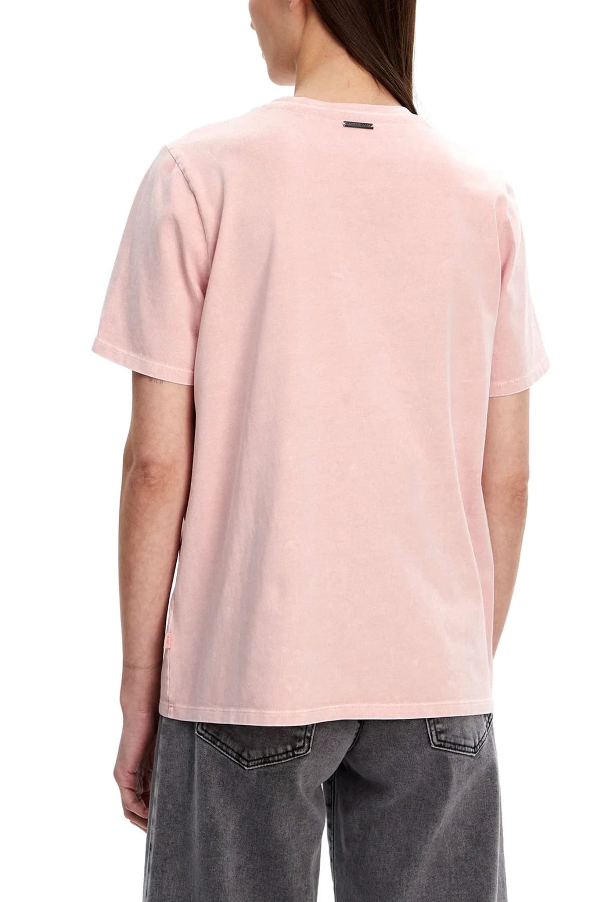 MICHAEL KORS T-SHIRT LOGO ΡΟΖ