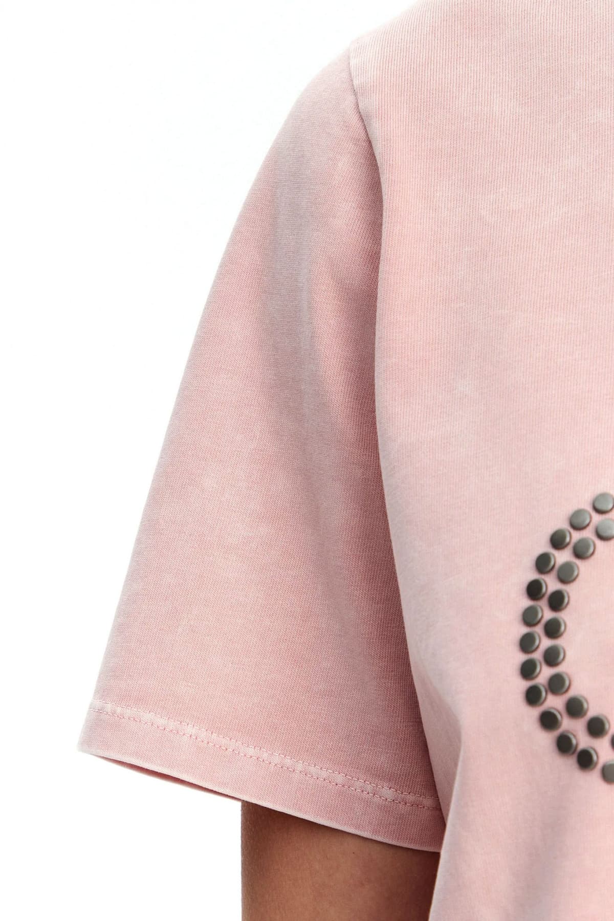 MICHAEL KORS T-SHIRT LOGO ΡΟΖ