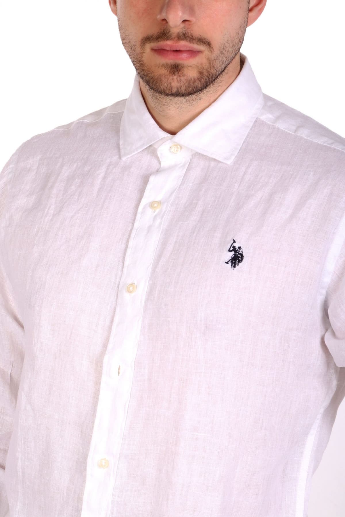 Men's Shirts U.S. Polo Assn White