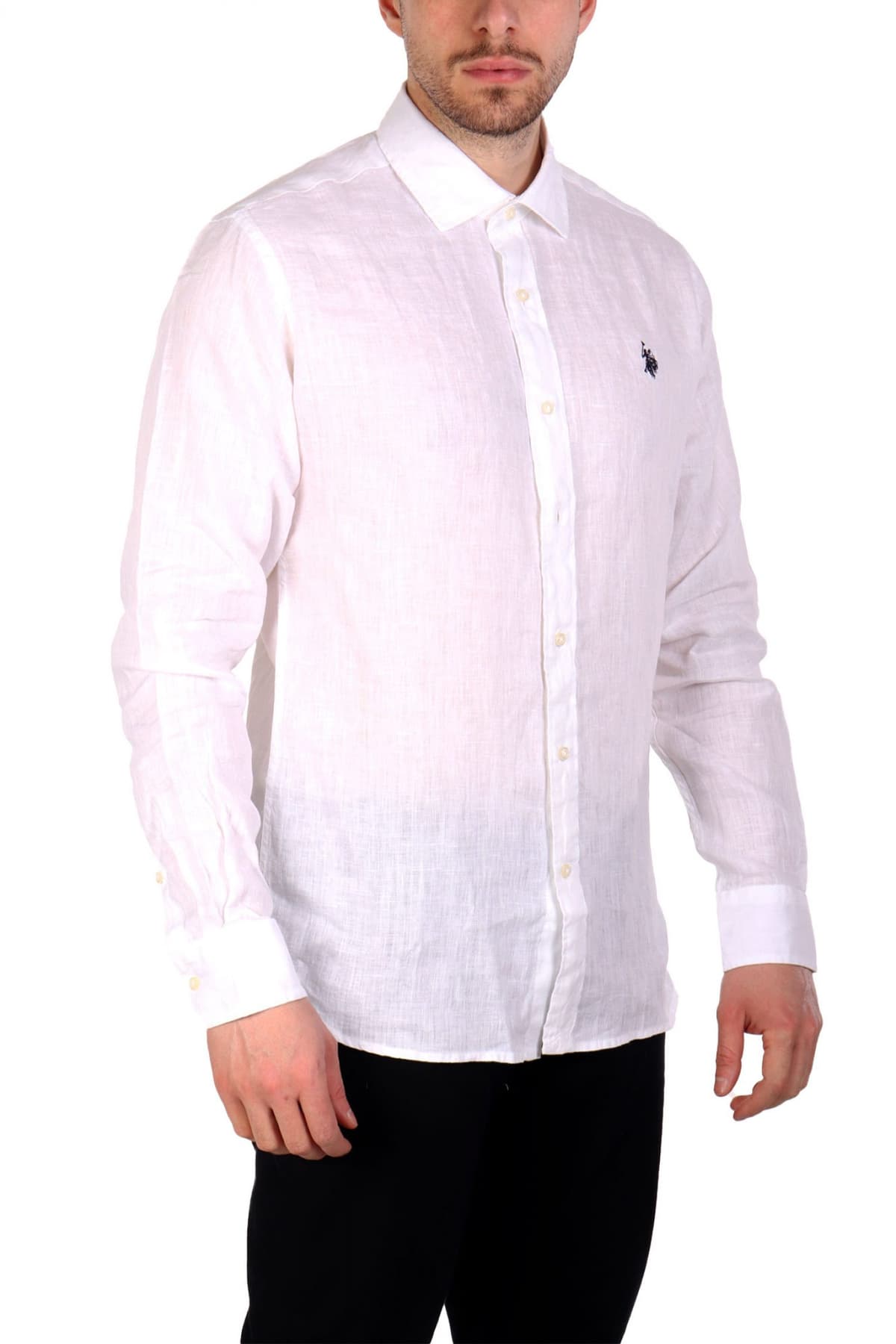 Men's Shirts U.S. Polo Assn White