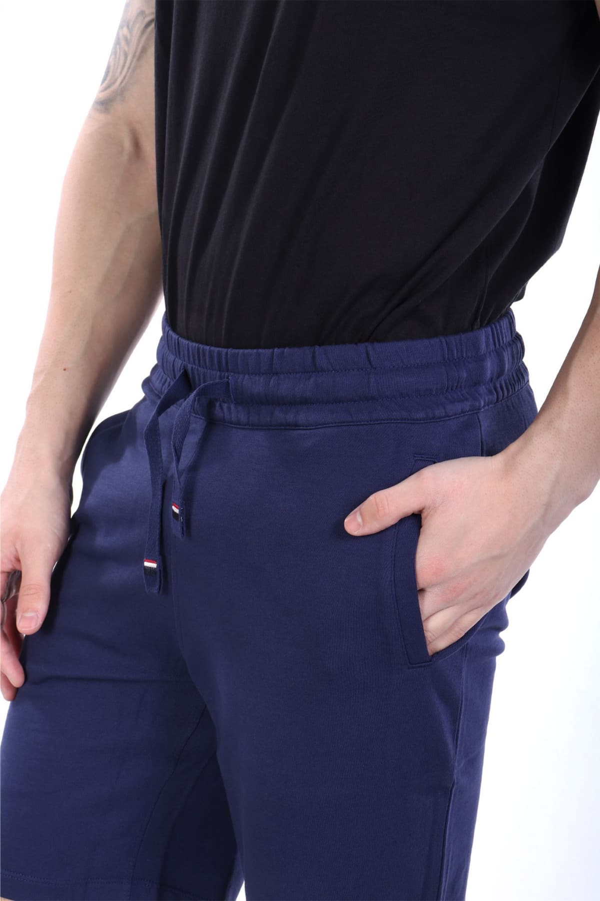 U.S.POLO ASSN ΒΕΡΜΟΥΔΑ ΦΟΥΤΕΡ BALD ΜΠΛΕ