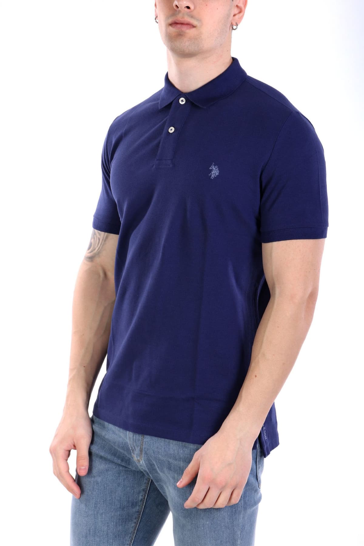 U.S.POLO ASSN POLO KING LOGO ΡΟΥΑ ΜΠΛΕ