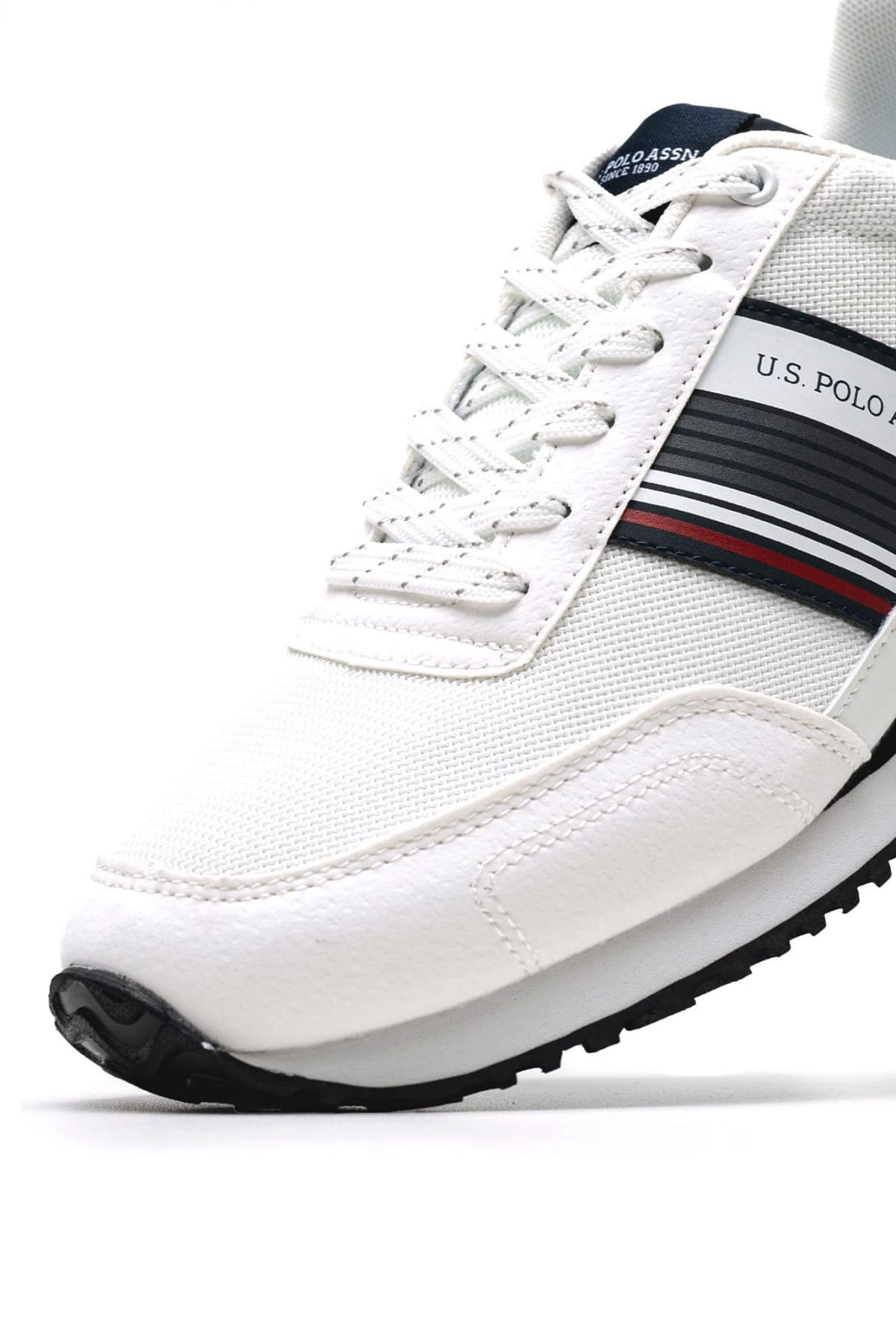 U.S.POLO ASSN ΠΑΠΟΥΤΣΙΑ SNEAKERS XIRIO009A ΛΕΥΚΟ-ΜΠΛΕ