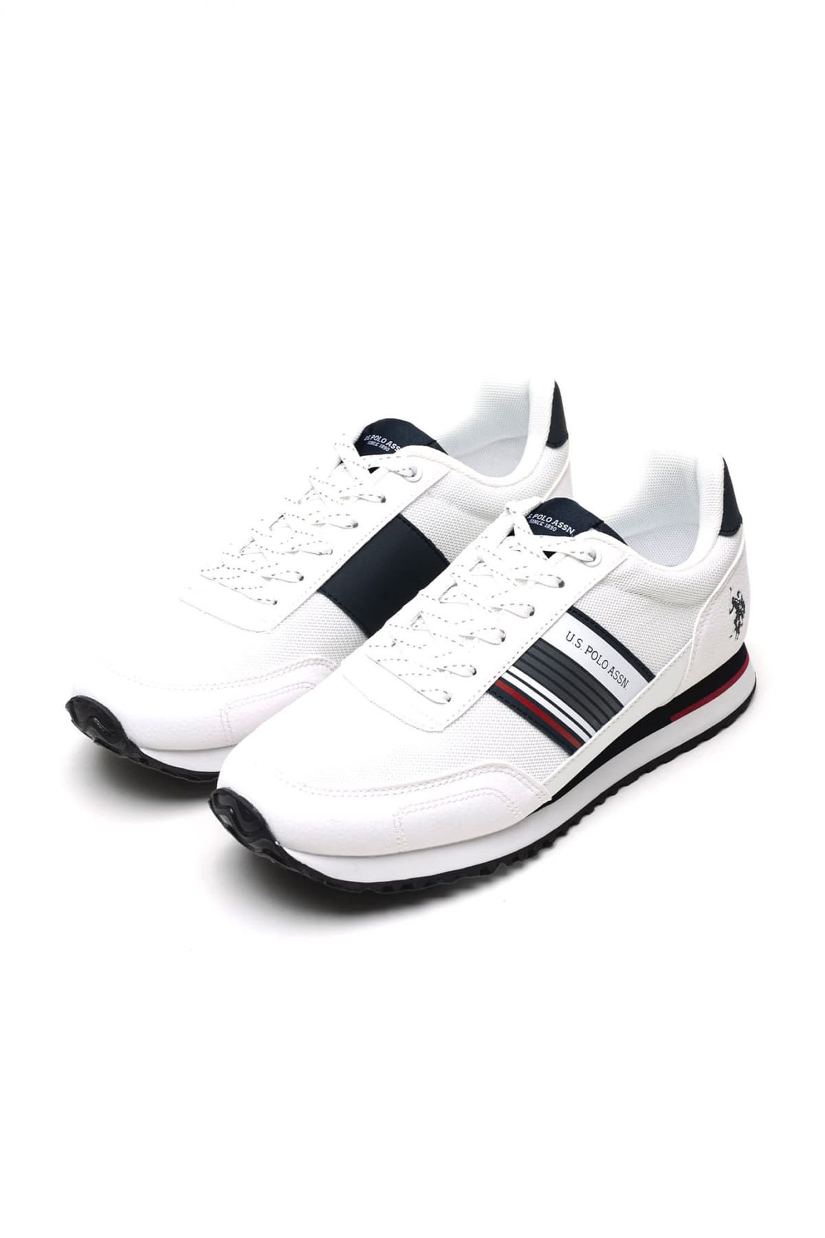 U.S.POLO ASSN ΠΑΠΟΥΤΣΙΑ SNEAKERS XIRIO009A ΛΕΥΚΟ-ΜΠΛΕ