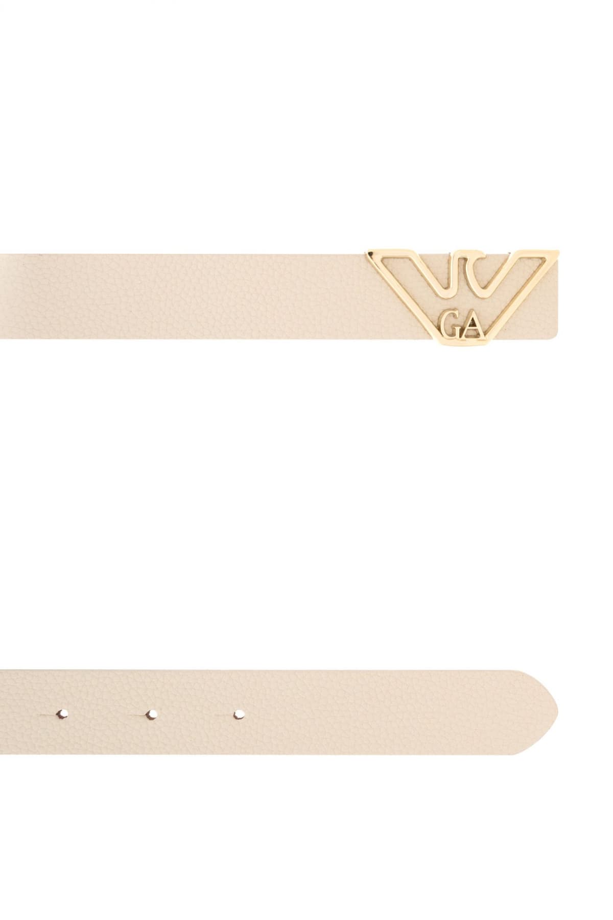 EMPORIO ARMANI ΖΩΝΗ LOGO ΕΚΡΟΥ