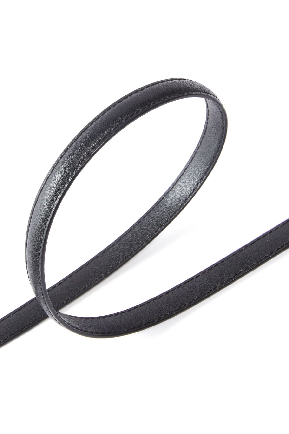 PINKO ΖΩΝΗ LOVE BERRY H1 BELT VITELLO SETA ΜΑΥΡΟ-ANTIQUE GOLD