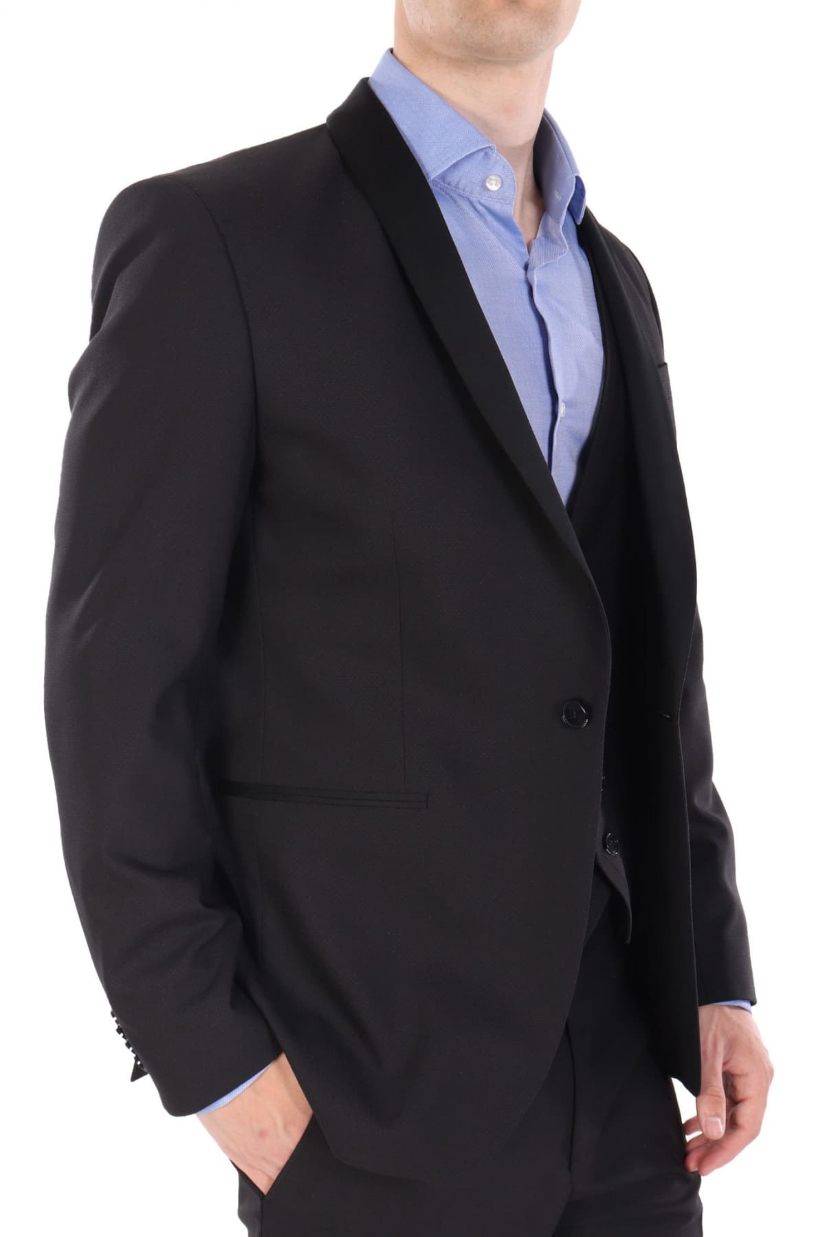 KARL LAGERFELD ΚΟΣΤΟΥΜΙ SMOKIN SUIT FUN ΜΑΥΡΟ