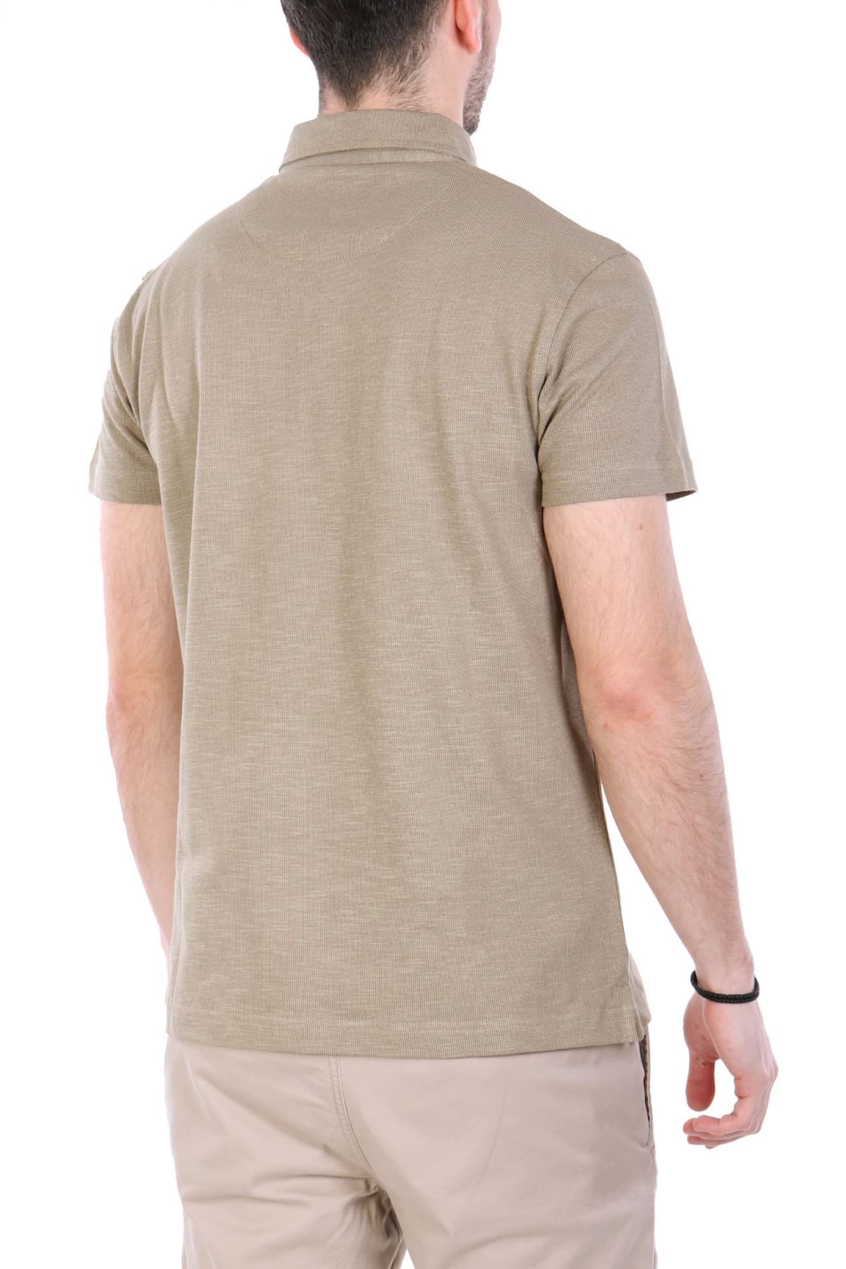 DORS POLO PIQUE LOGO ΧΑΚΙ