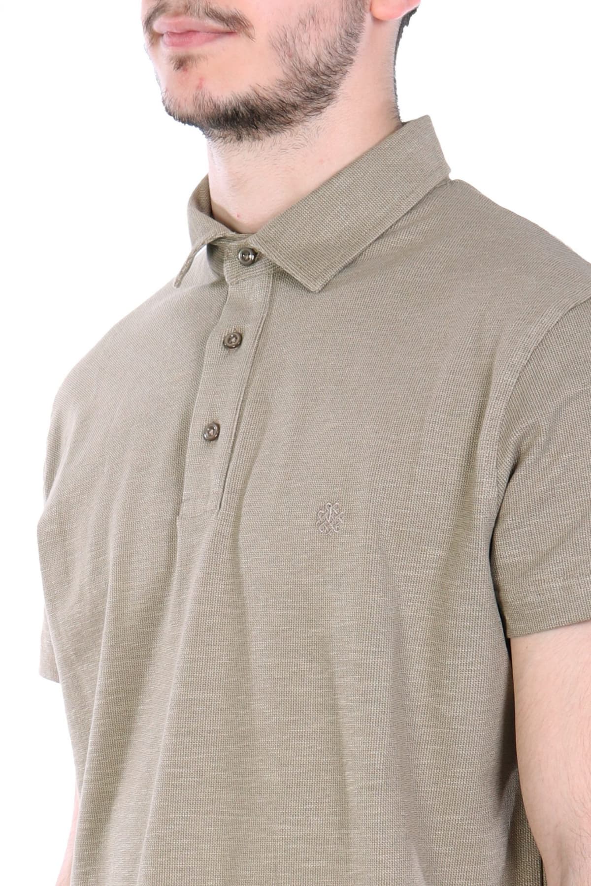 DORS POLO PIQUE LOGO ΧΑΚΙ