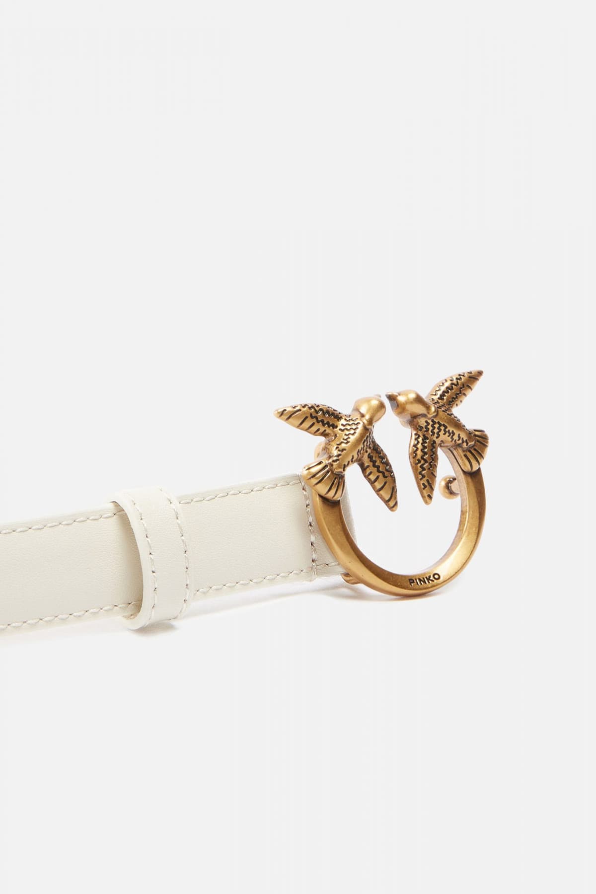 PINKO ΖΩΝΗ LOVE BERRY H2 BELT ΜΠΕΖ