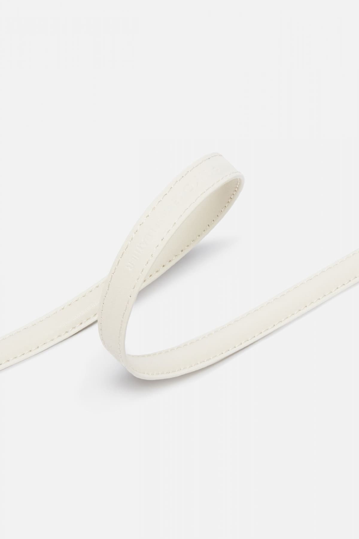 PINKO ΖΩΝΗ LOVE BERRY H1 BELT VITELLO SETA ΛΕΥΚΟ-ΧΡΥΣΟ