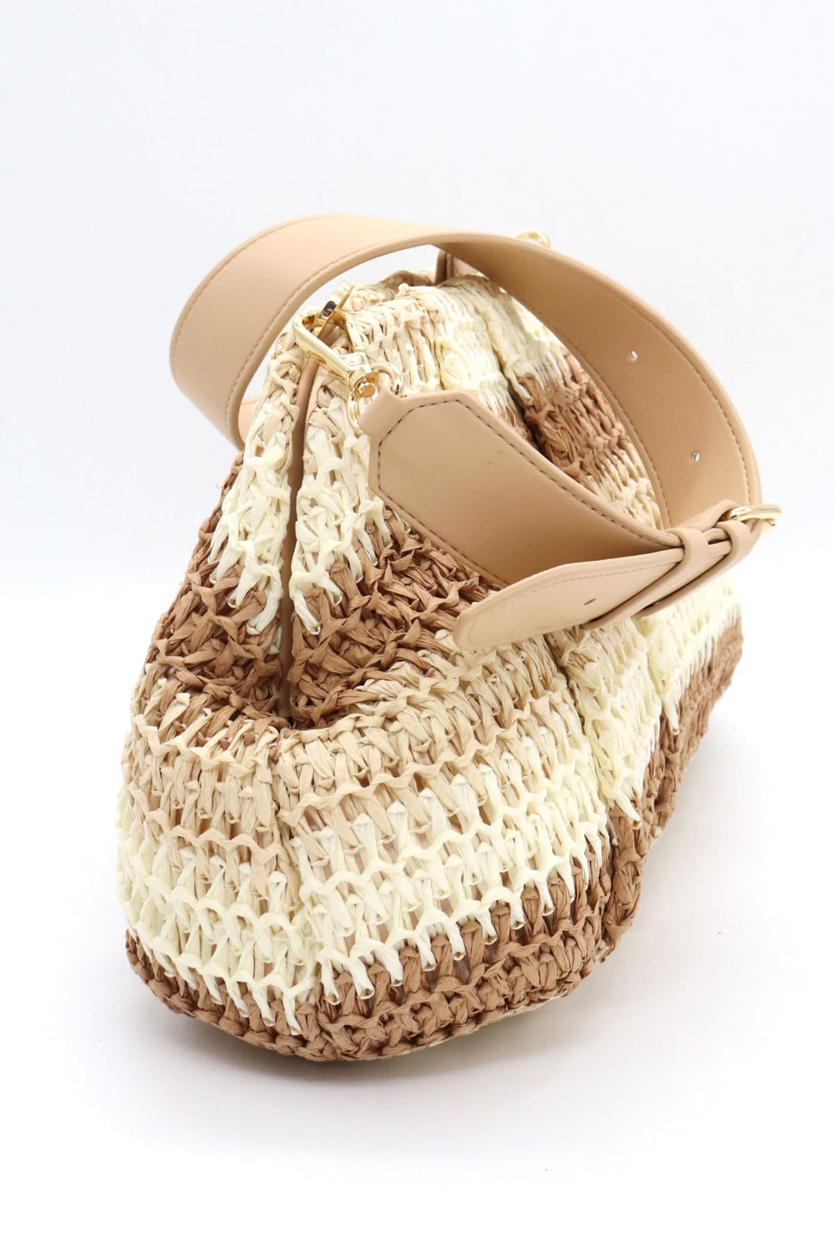 MARELLA ΤΣΑΝΤΑ OREFICE ΨΑΘΙΝΗ ΡΙΓΕ ΕΚΡΟΥ ΜΠΕΖ