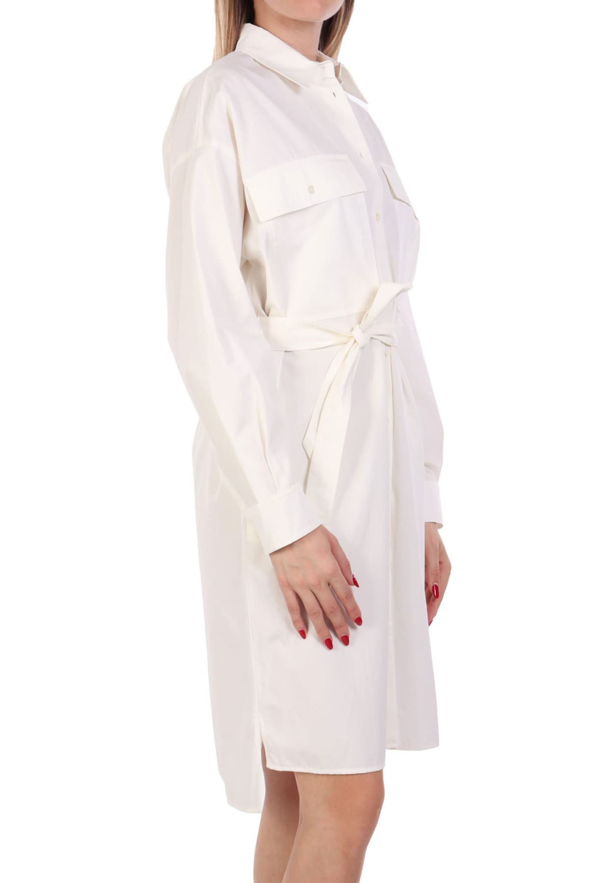 MAX MARA WEEKEND ΦΟΡΕΜΑ ΠΟΥΚΑΜΙΣΑ BALOCCO ΑΠΟΣΠΩΜΕΝΗ ΖΩΝΗ ΛΕΥΚΟ