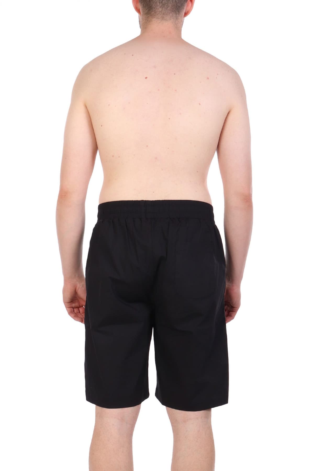 KARL LAGERFELD ΜΑΓΙΩ SHORTS LOGO ΜΑΥΡΟ