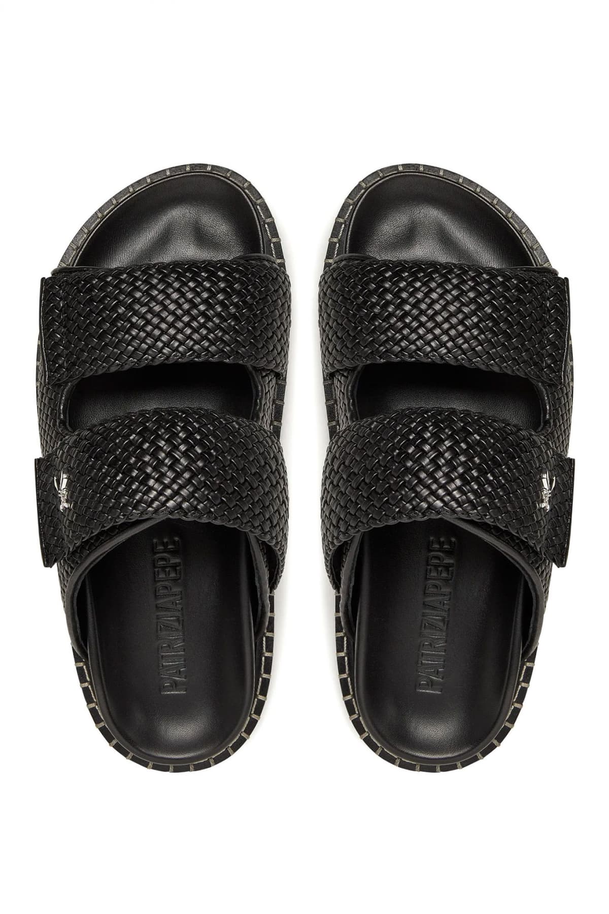 PATRIZIA PEPE ΣΑΝΔΑΛΙΑ ΜΑΥΡΟ