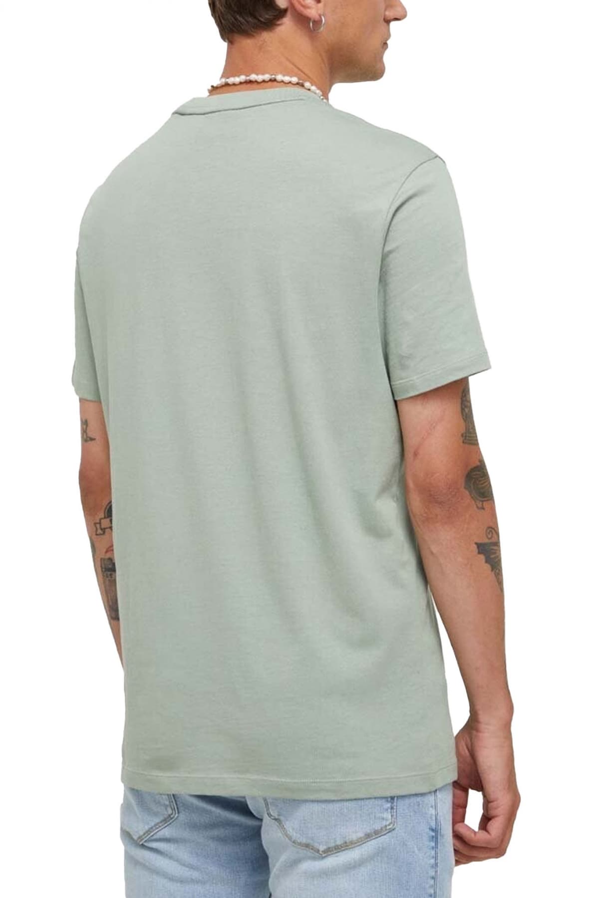 HUGO T-SHIRT DULIVIO LOGO ΑΝΟΙΧΤΟ ΠΡΑΣΙΝΟ