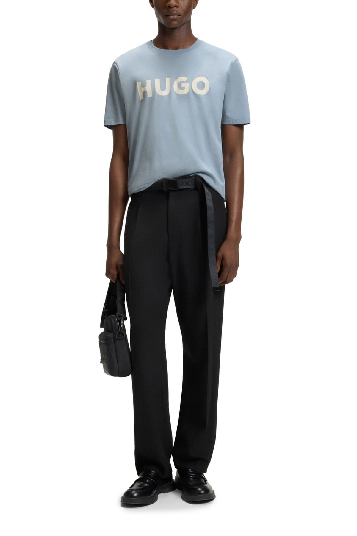 Ανδρικό Dulivio T-shirt Γαλάζιο Hugo 50467556-483